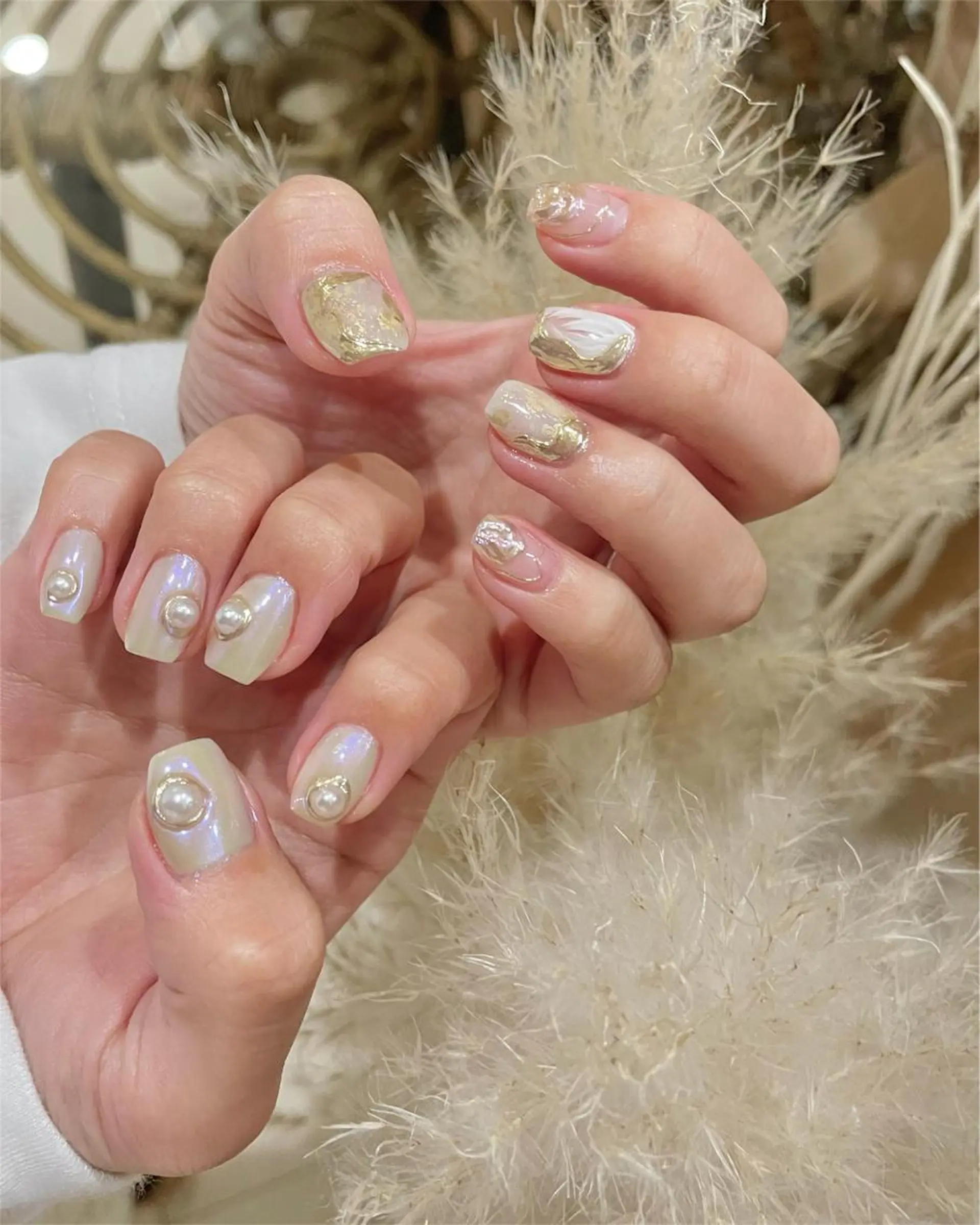 ネイル ハンドネイル Radia bykaonailsのネイルデザイン