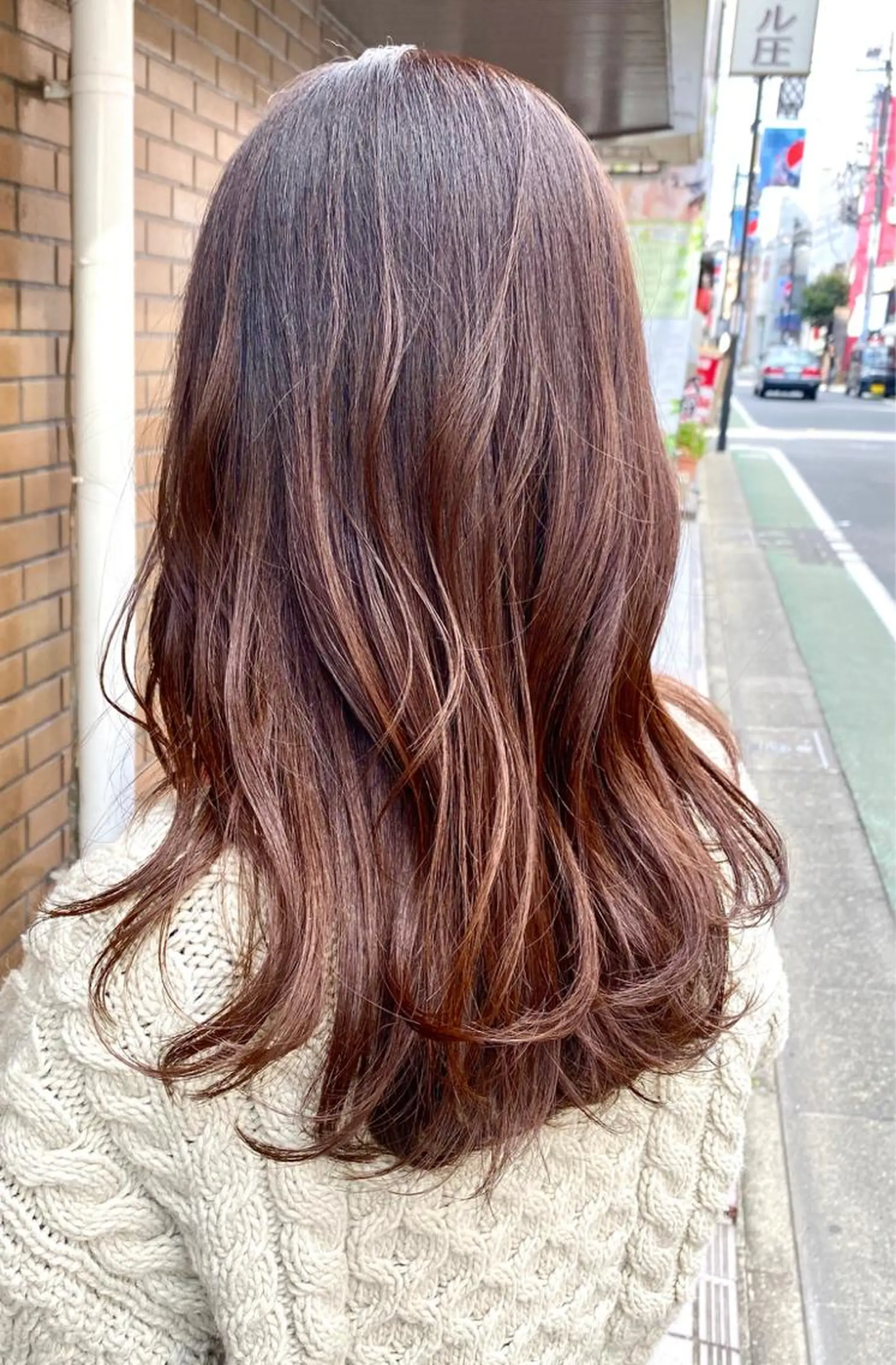 セミロング カラー アッシュ ラベンダーカラー ラベンダーアッシュ 🌕ホンブ ユウイチ【代表】🌕のヘアスタイル