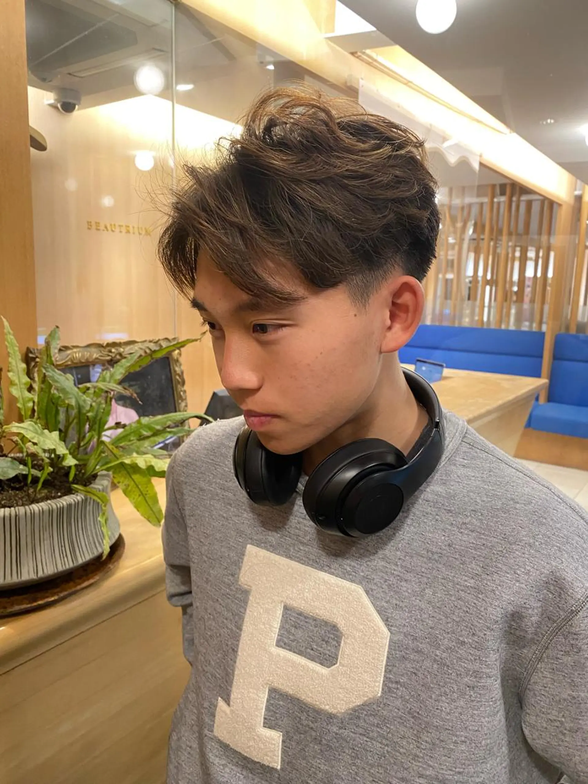 パーマ メンズ 🌻おおとみはな/ ボブ/Wカラー🌻のヘアスタイル