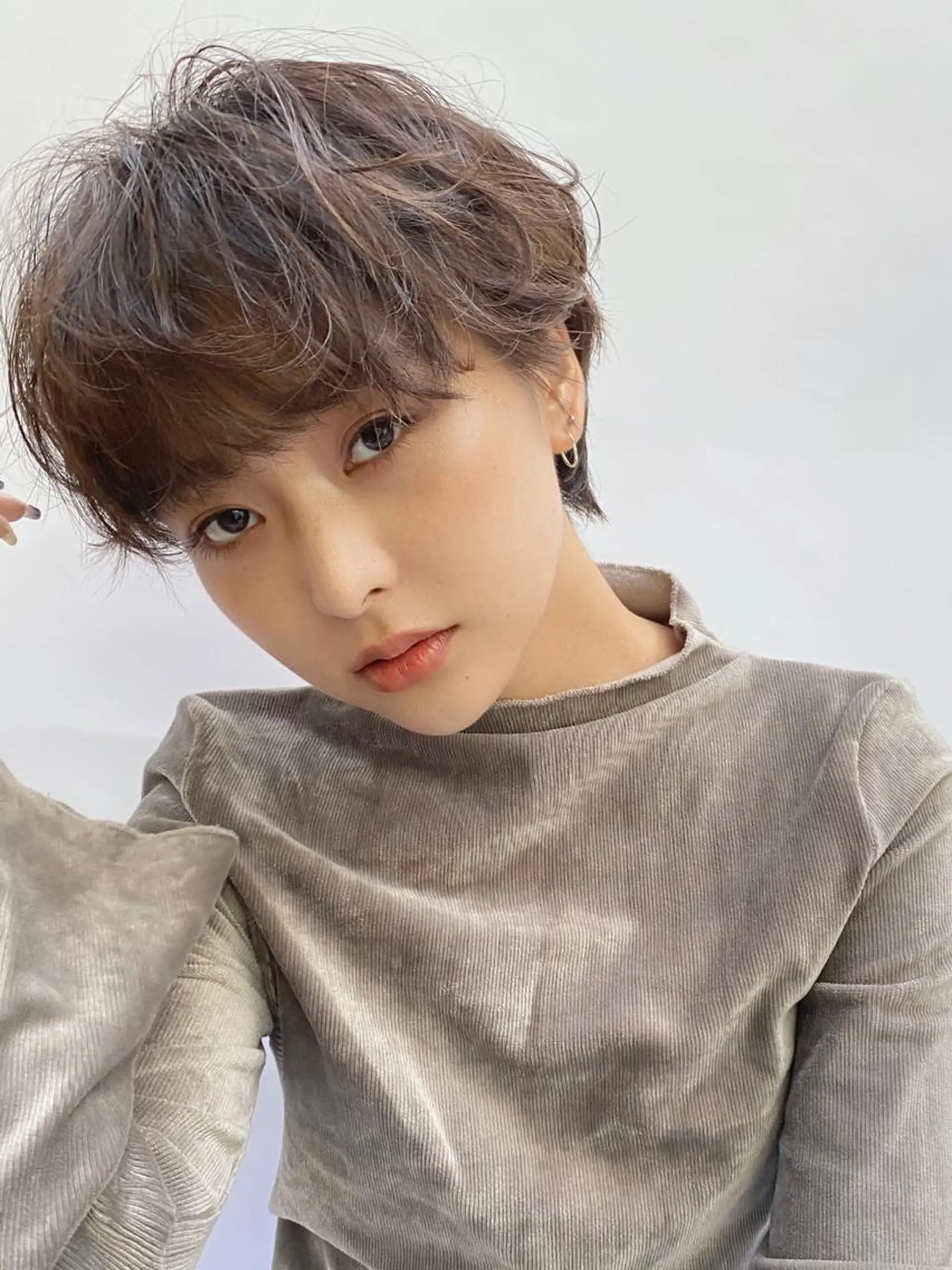 ショート メンズ✨パーマ 大室雄基のヘアスタイル