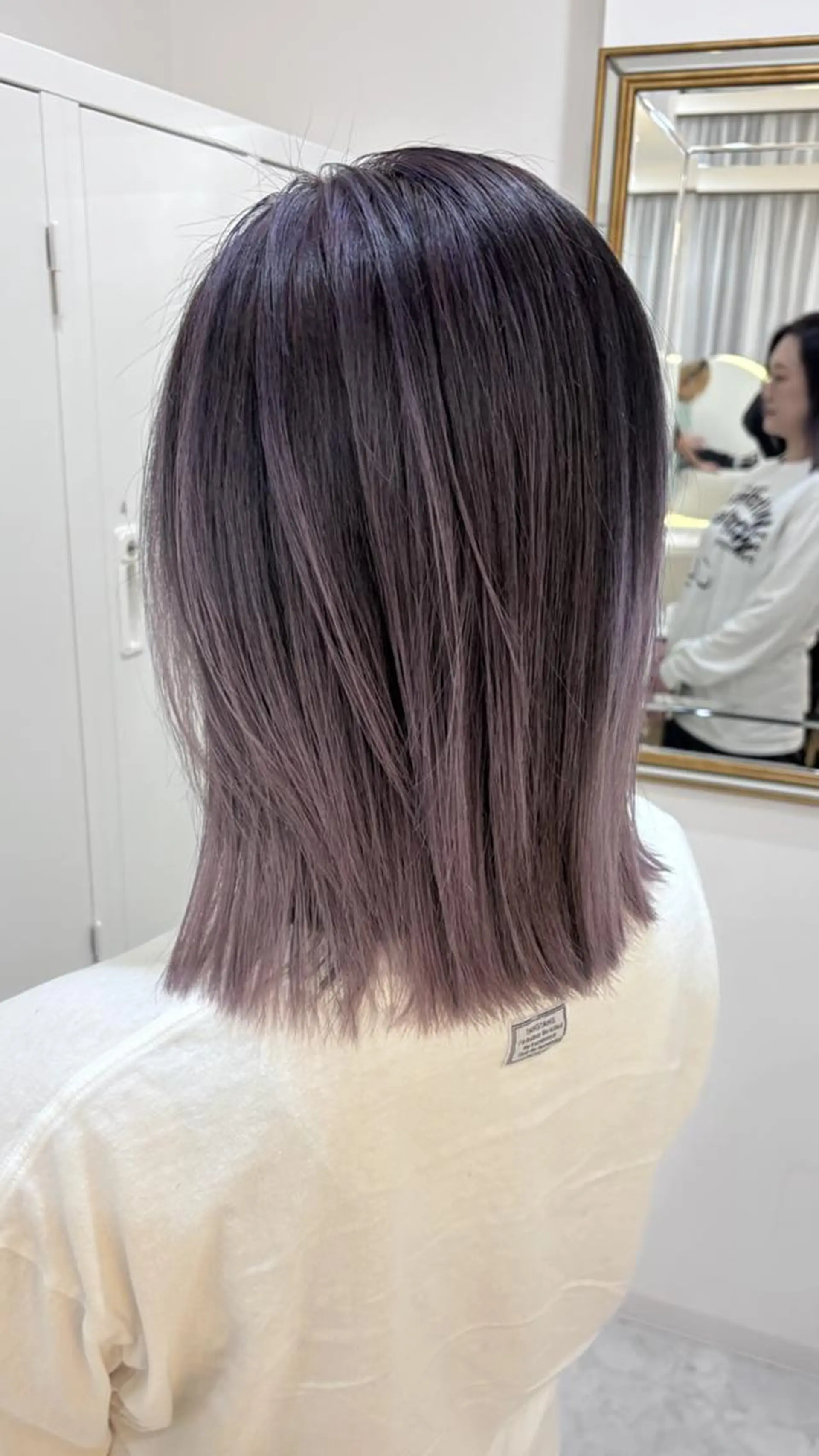 ショート カラー 二上 怜のヘアスタイル