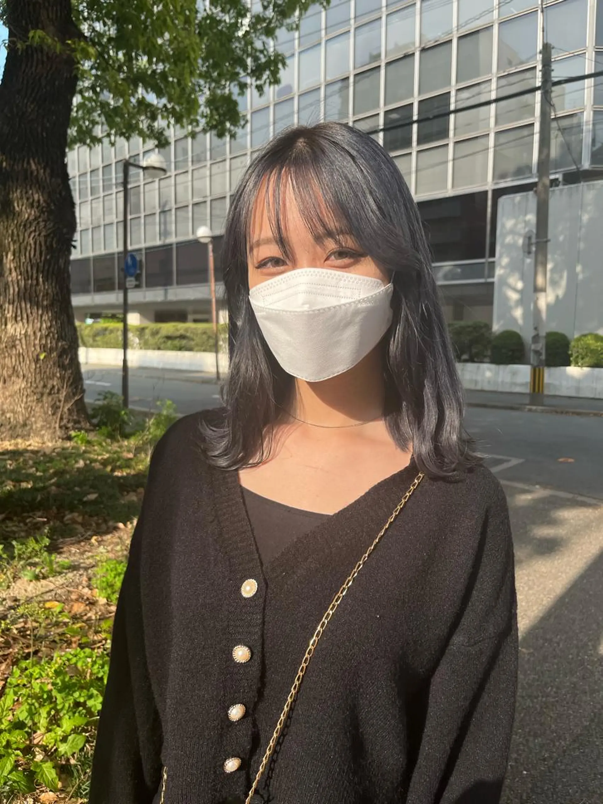 セミロング カラー Maison Land所属・KANA MIYOSHIのヘアスタイル