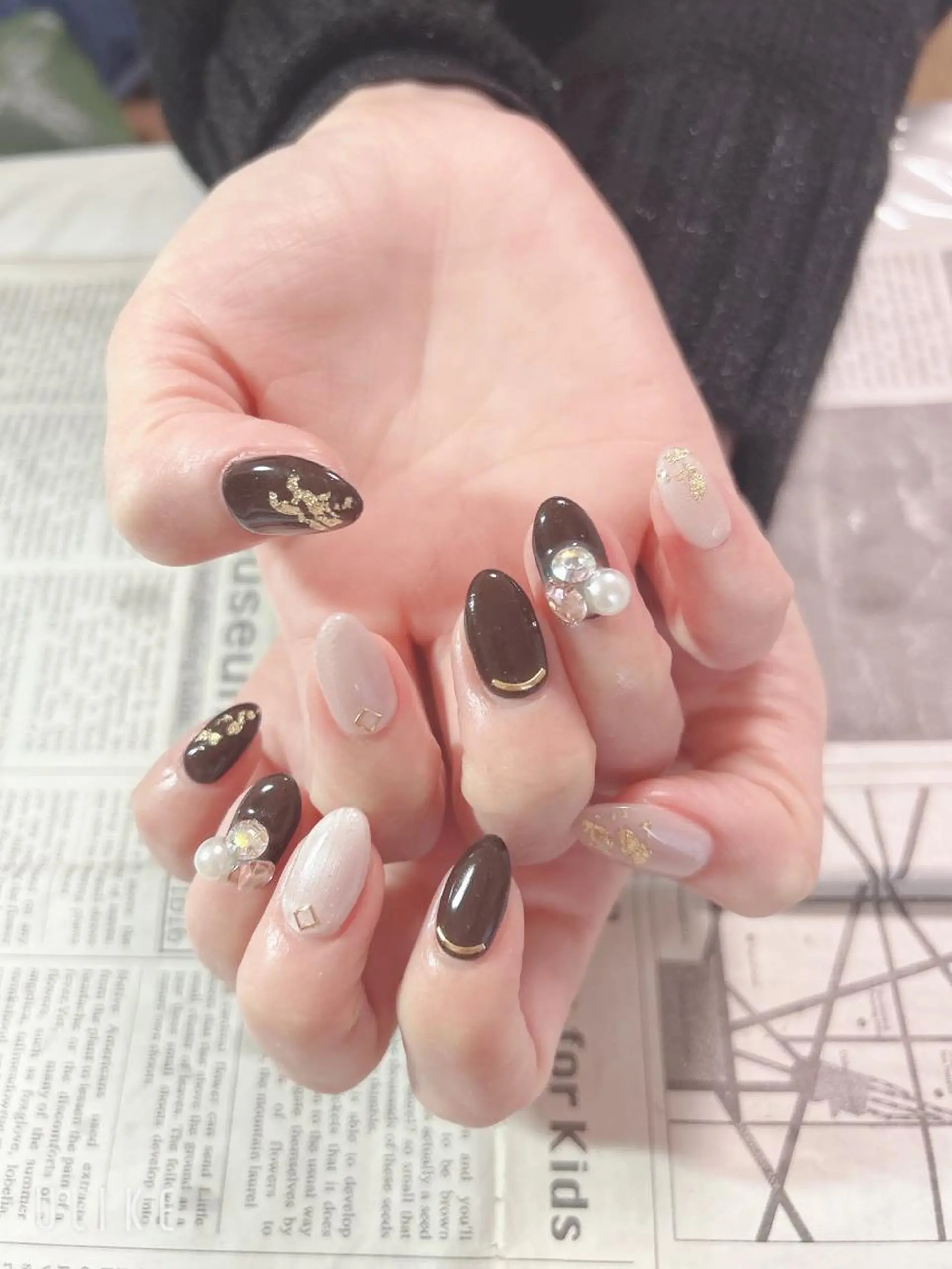 ネイル ハンドネイル ハンドケア 森山 舞のネイルデザイン