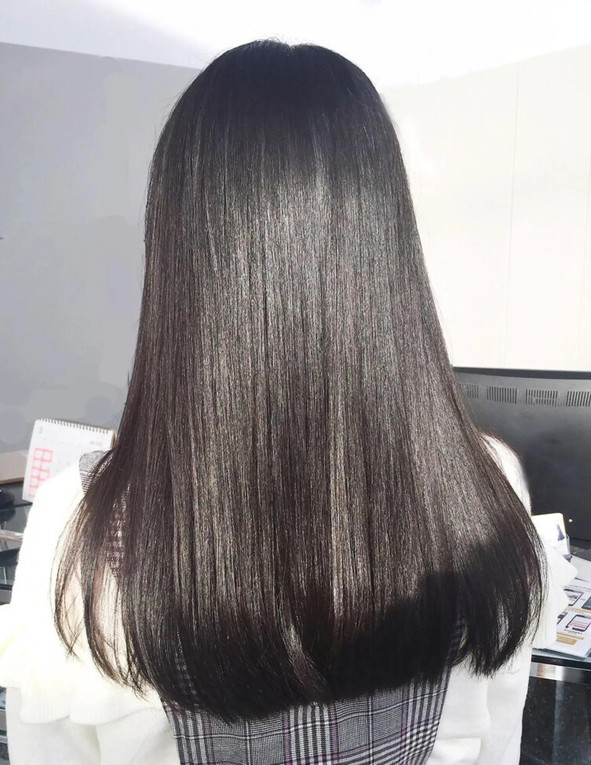 ロング パーマ トリートメント 美髪矯正🍀 似合わせカット渡邊のヘアスタイル