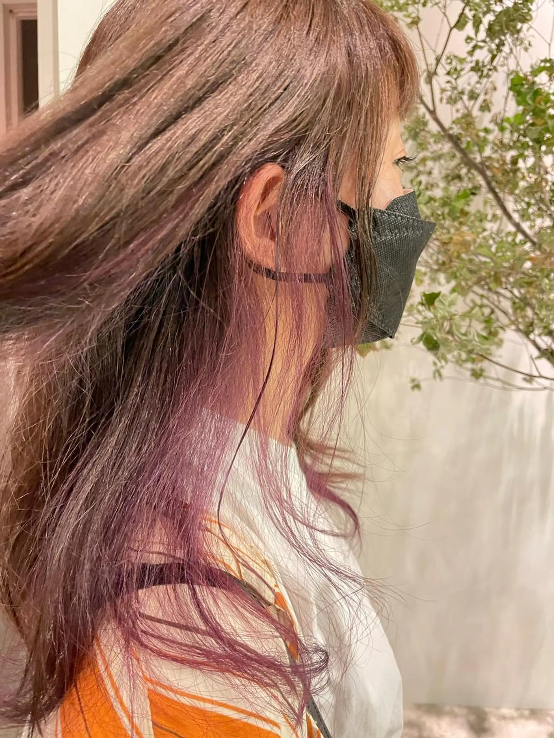 カラー 堀田 結香のヘアスタイル