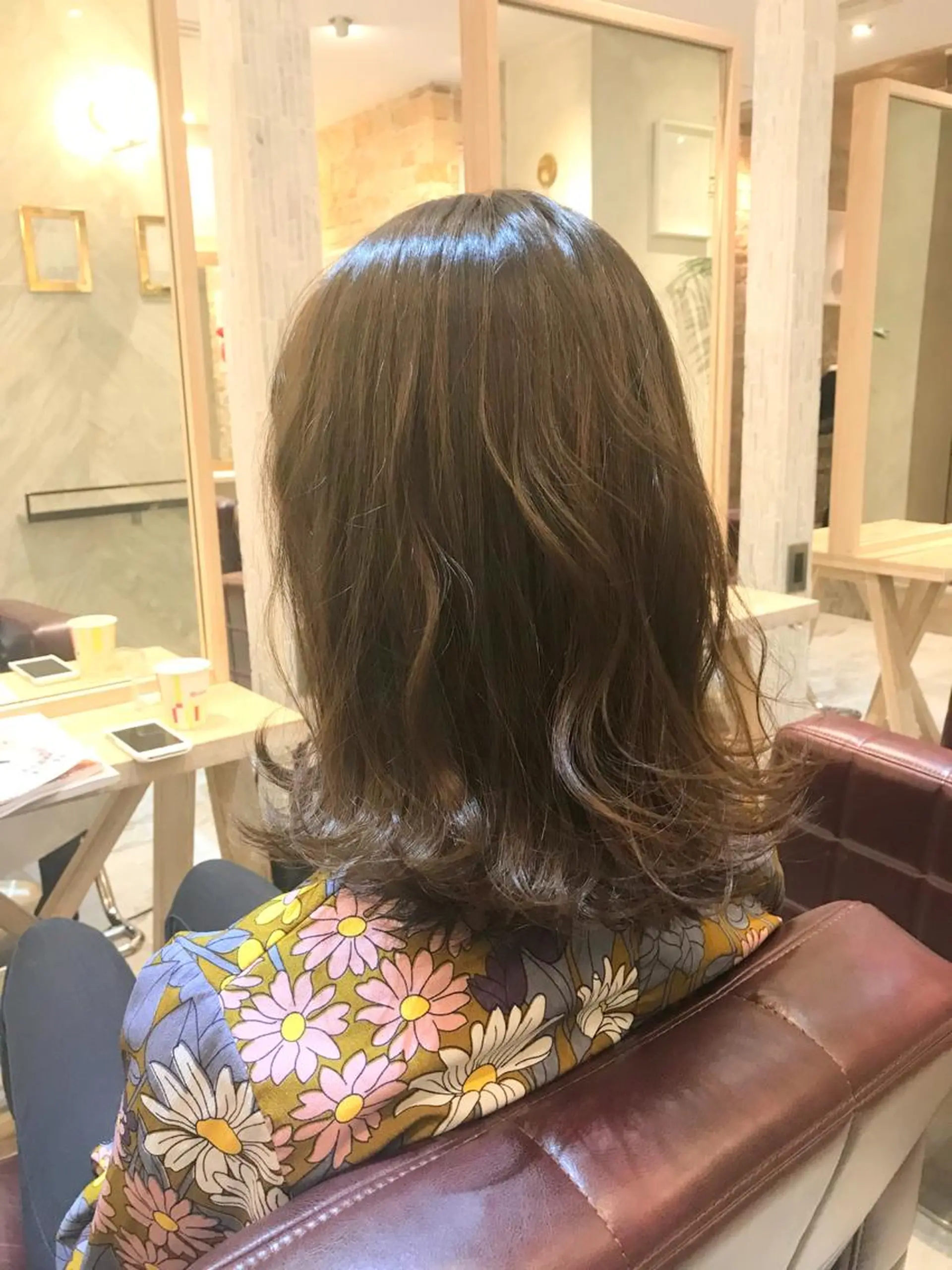 ミディアム カラー 髪質改善・艶髪特化 木村侑平のヘアスタイル