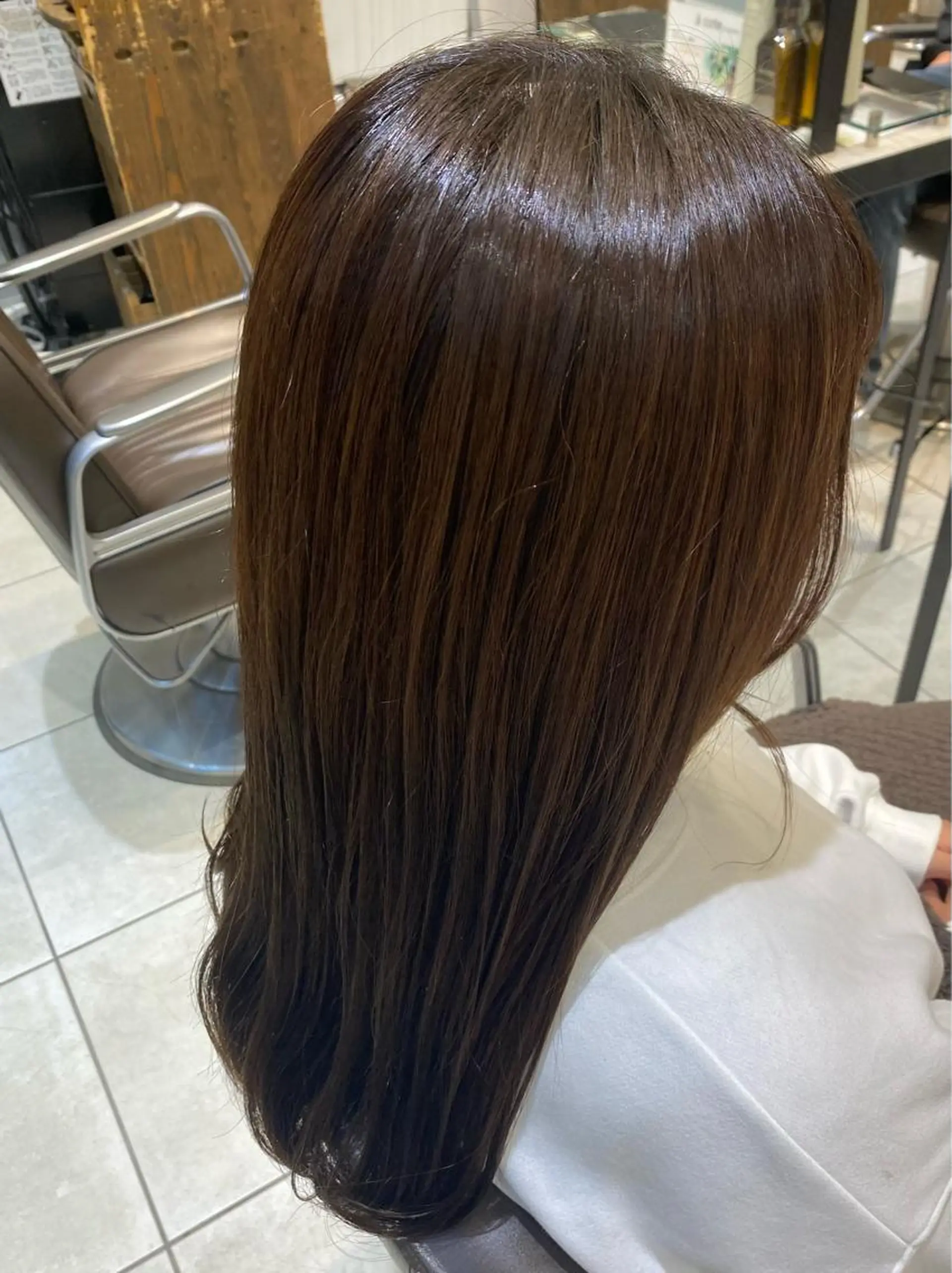 ロング カラー トリートメント 韓国ヘア🍒渡辺 咲🍒のヘアスタイル