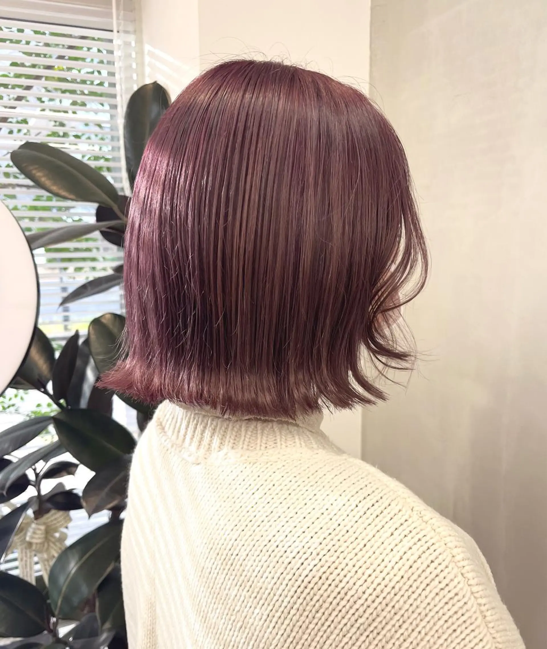 ミディアム カラー ピンクカラー charer eye salon所属・マブチ キサラのマツエク・マツパデザイン