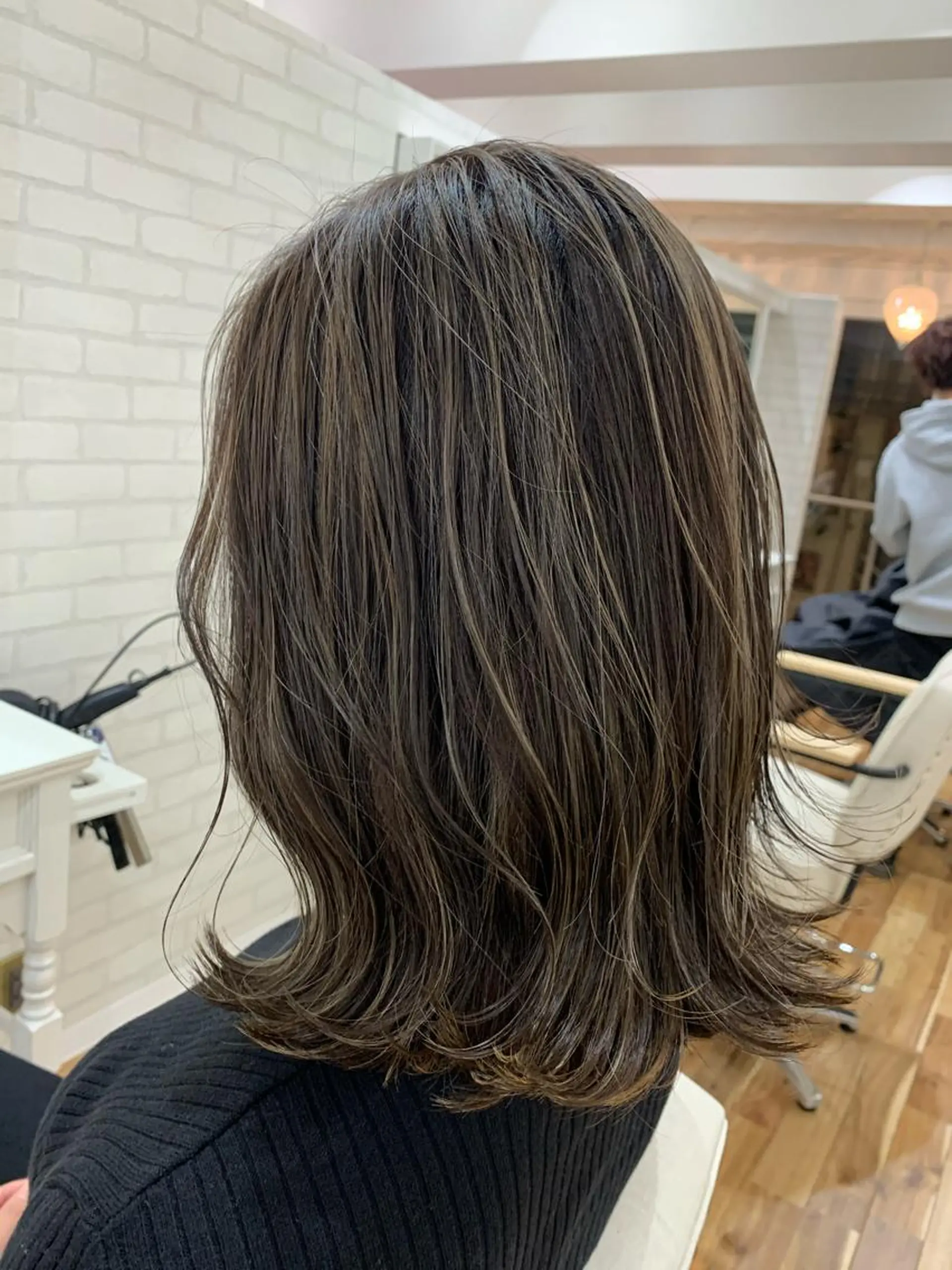 セミロング カラー ヘアカラー トリートメント Reb_keiji 👑小倉圭司のヘアスタイル