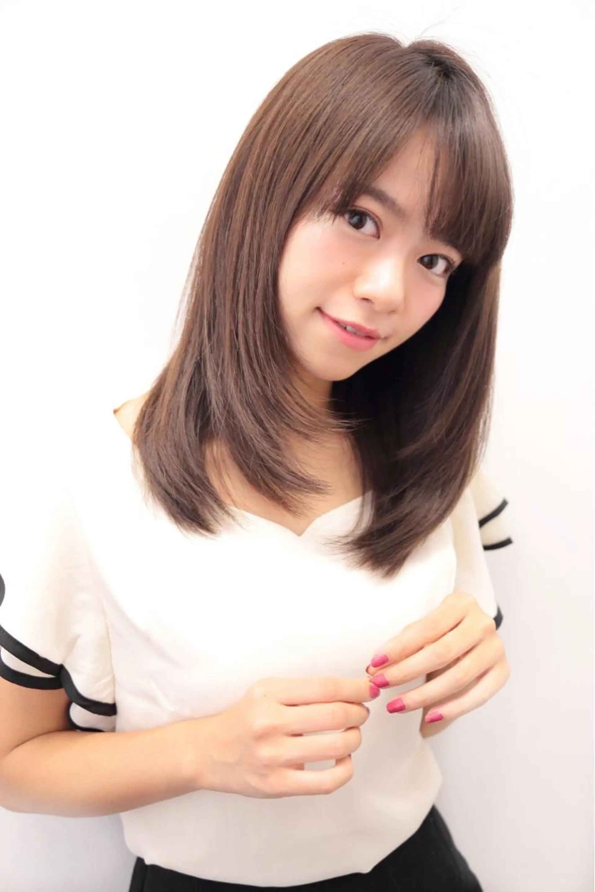 ミディアム パーマ 髪質改善/縮毛矯正/ ボブ/店長/槌矢圭悟のヘアスタイル