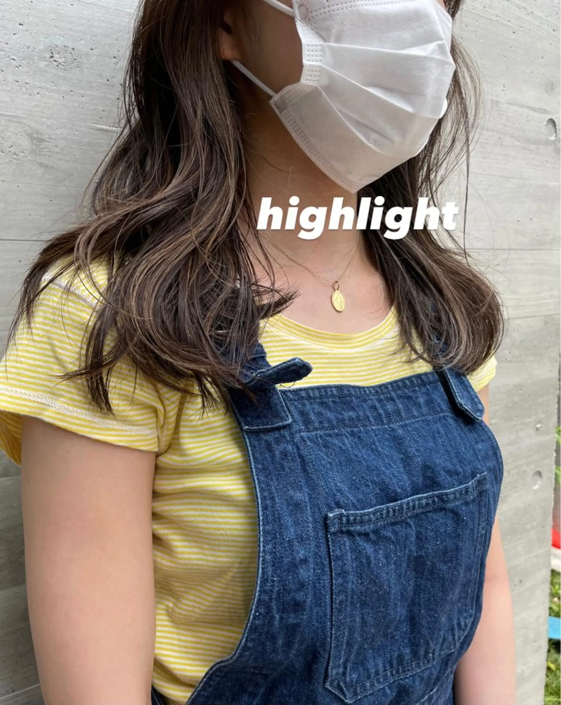 セミロング カラー ヘアアレンジ マツエク・マツパ Miku /ブリーチ/ボブのヘアスタイル