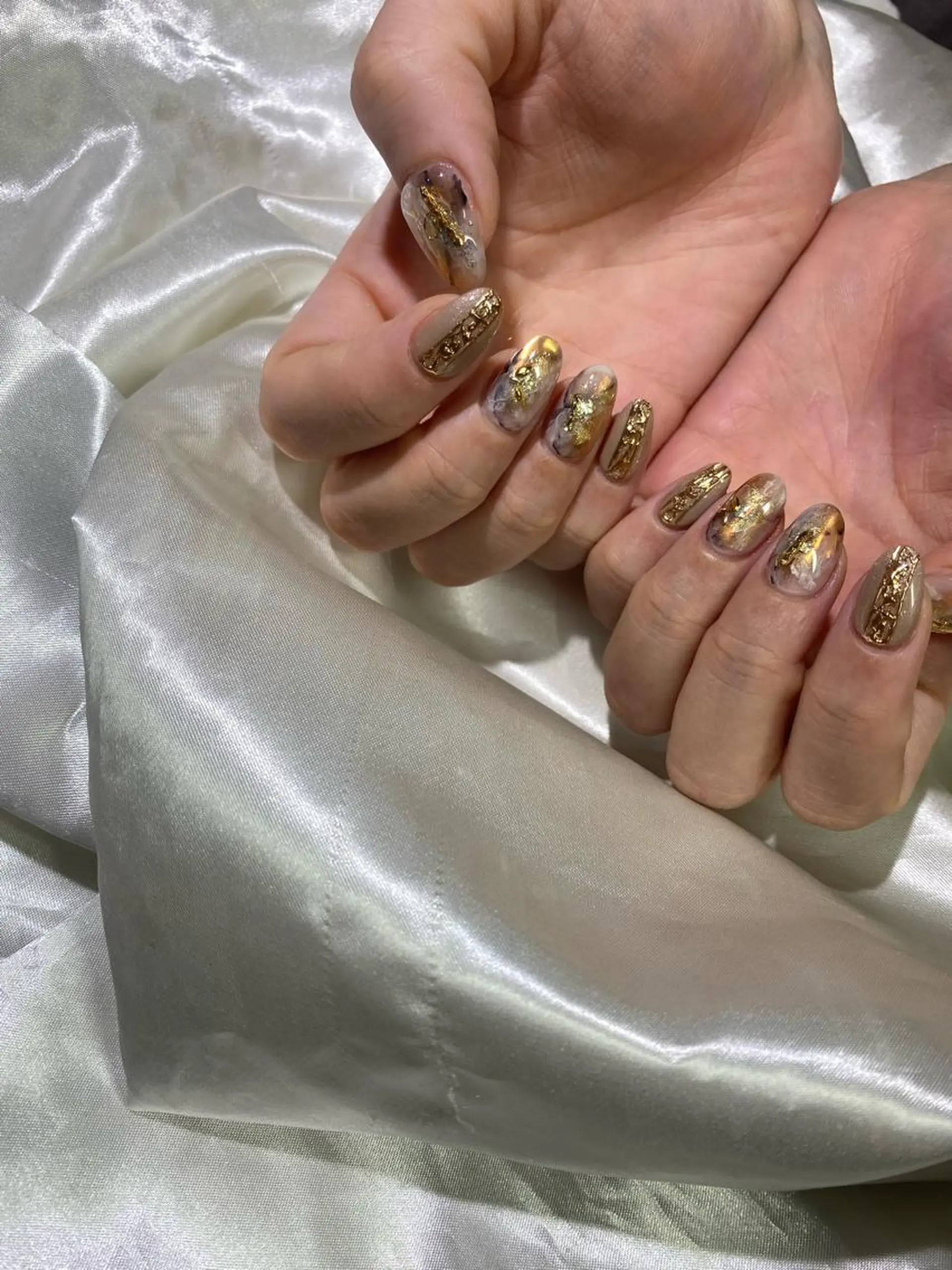 ネイル 持ち込み ニュアンスネイル Charme. NOBUKOのネイルデザイン