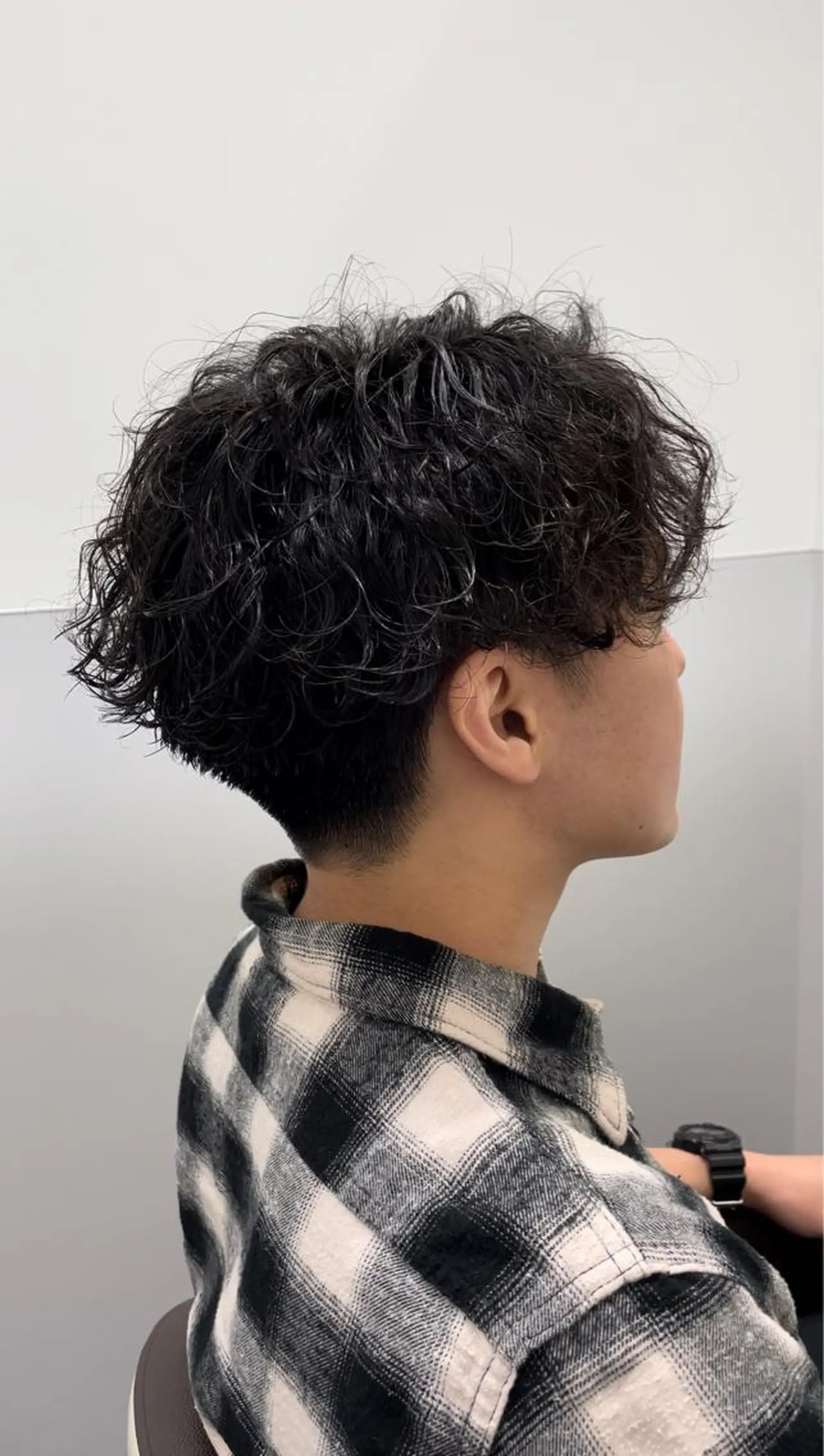 メンズ メンズパーマ 波巻きパーマ パーマ 清家 浩貴のヘアスタイル