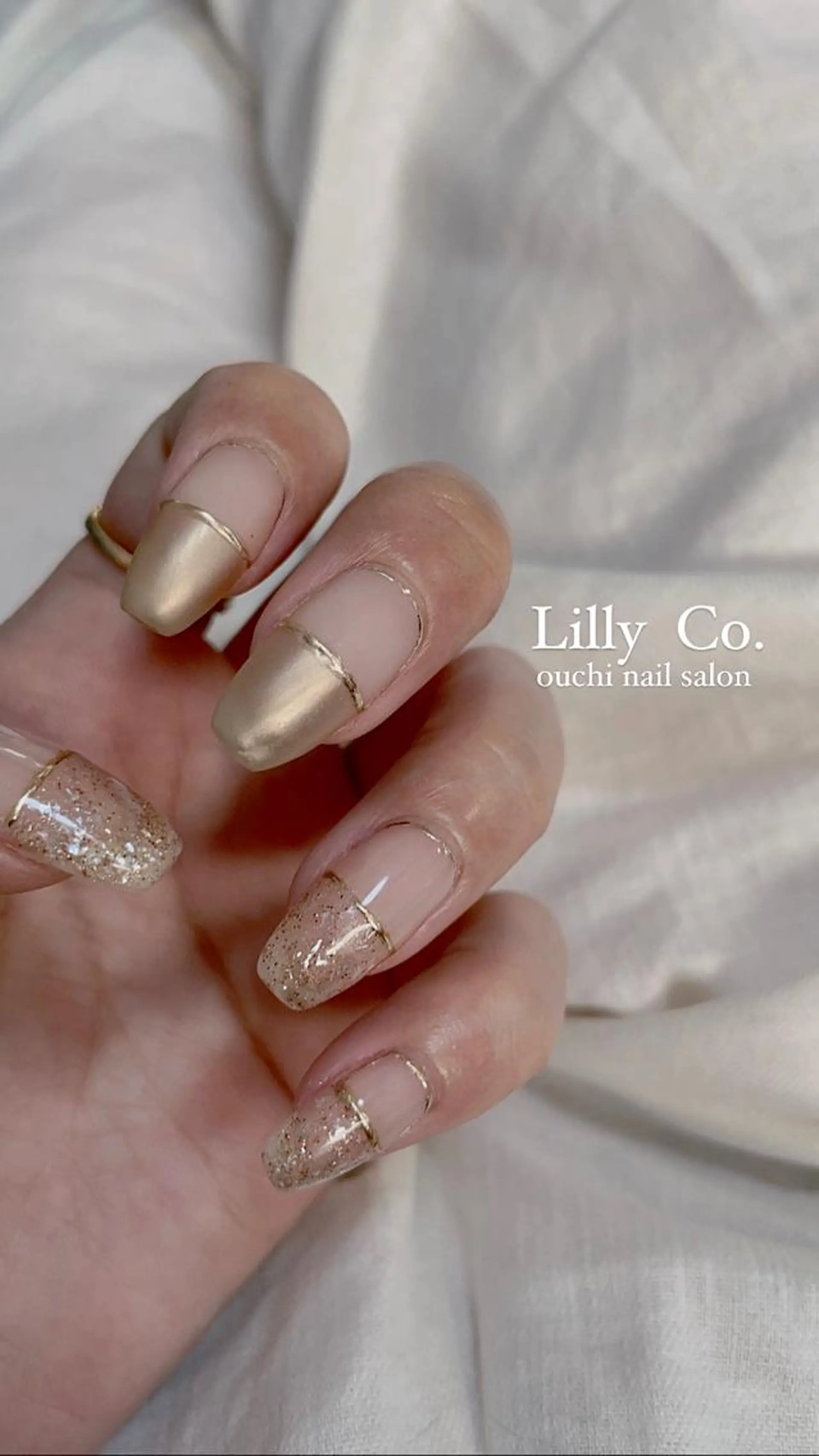 ネイル ハンドネイル ハンドケア Lilly Co.のネイルデザイン
