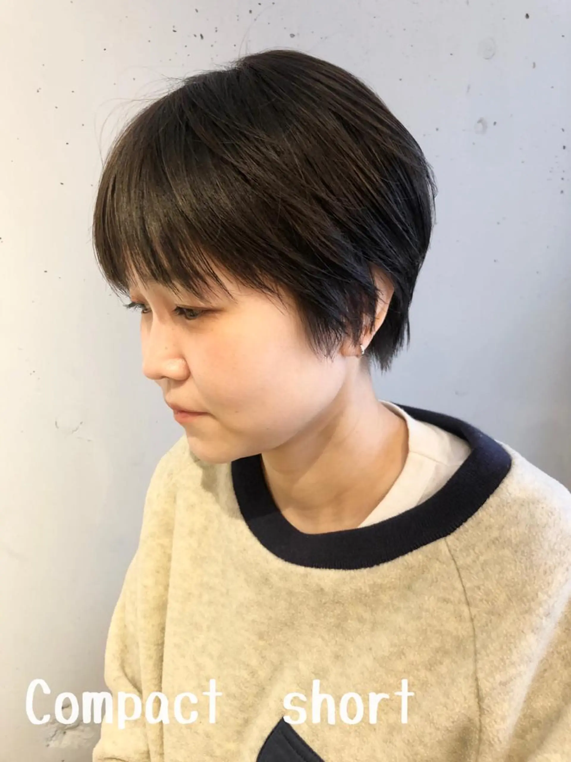 ショート ZOA classic hair所属・東 みのりのヘアスタイル