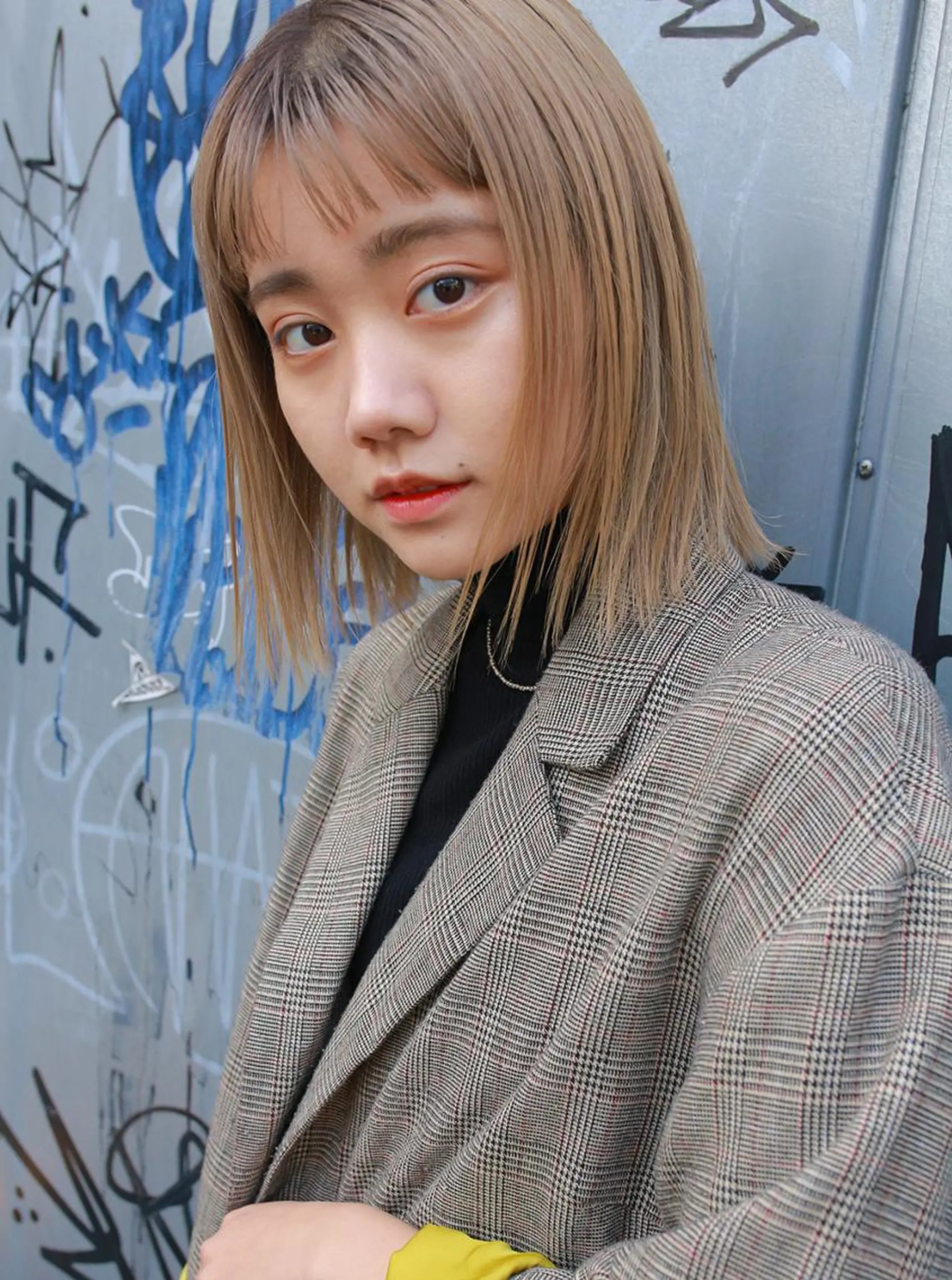 ショート カラー ブリーチカラーが人気 onnuのヘアスタイル