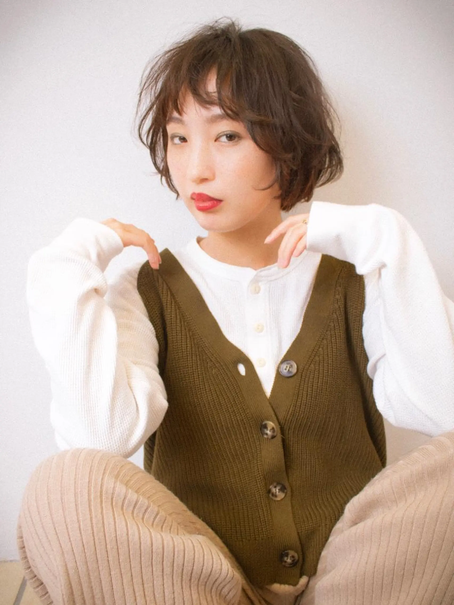 パーマ gite カワムラナオキのヘアスタイル