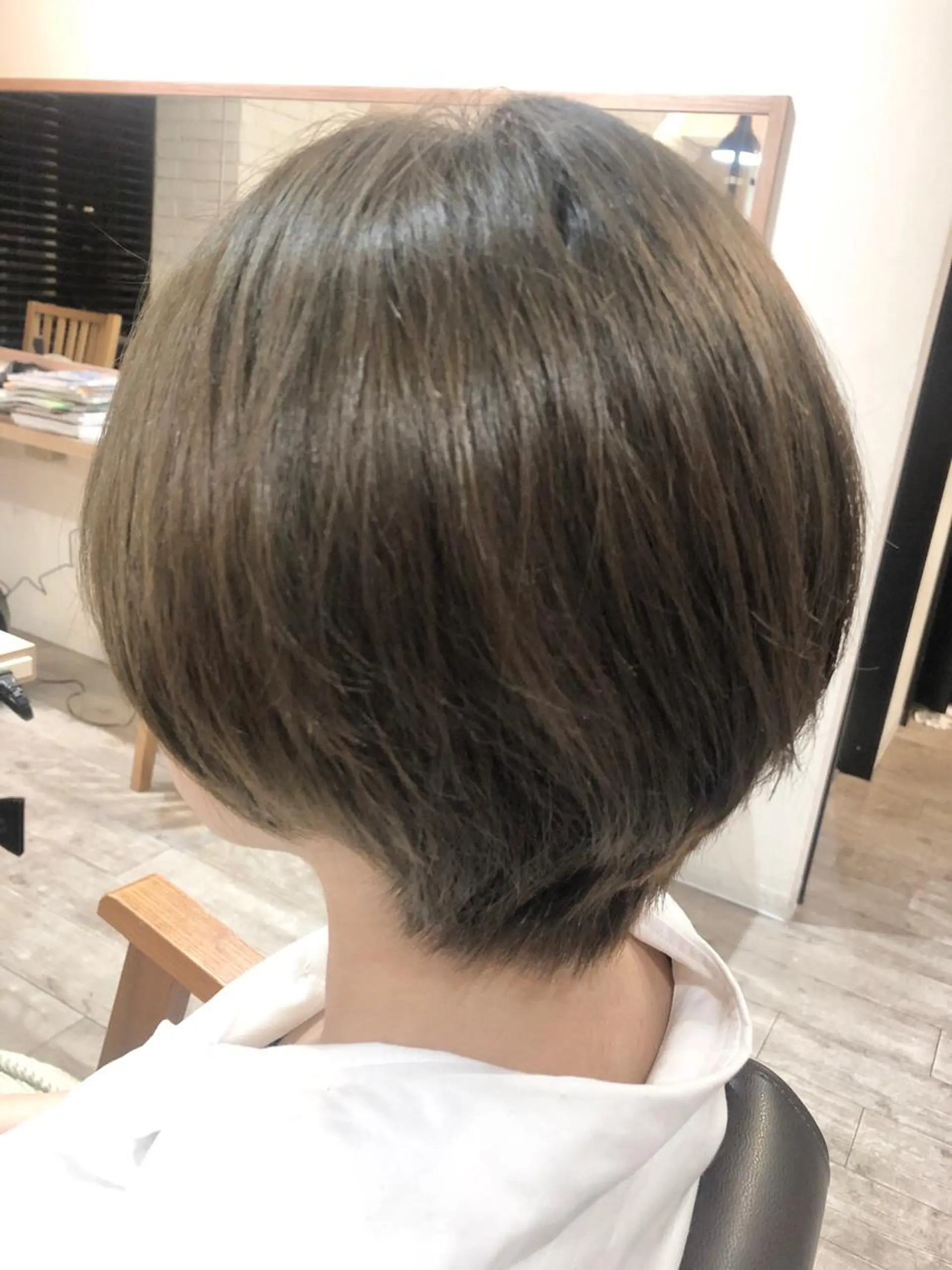 ショート カラー 柏/春日竜次 /髪質改善縮毛矯正のヘアスタイル