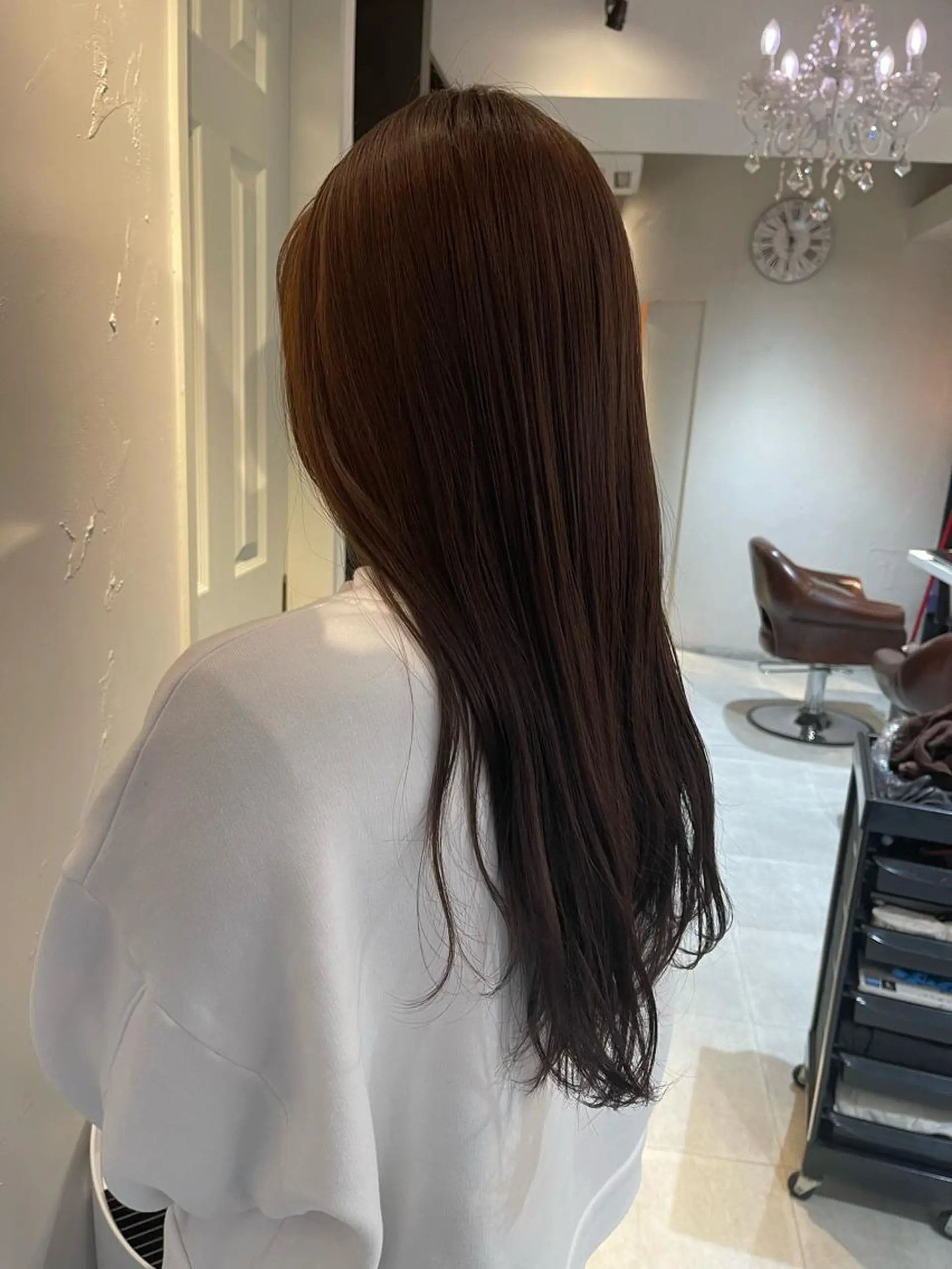 ロング カラー ベージュカラー ブラウンカラー ブラウンベージュ ヘアカラー トリートメント Avery NEWYORK所属・Avery SHINのヘアスタイル