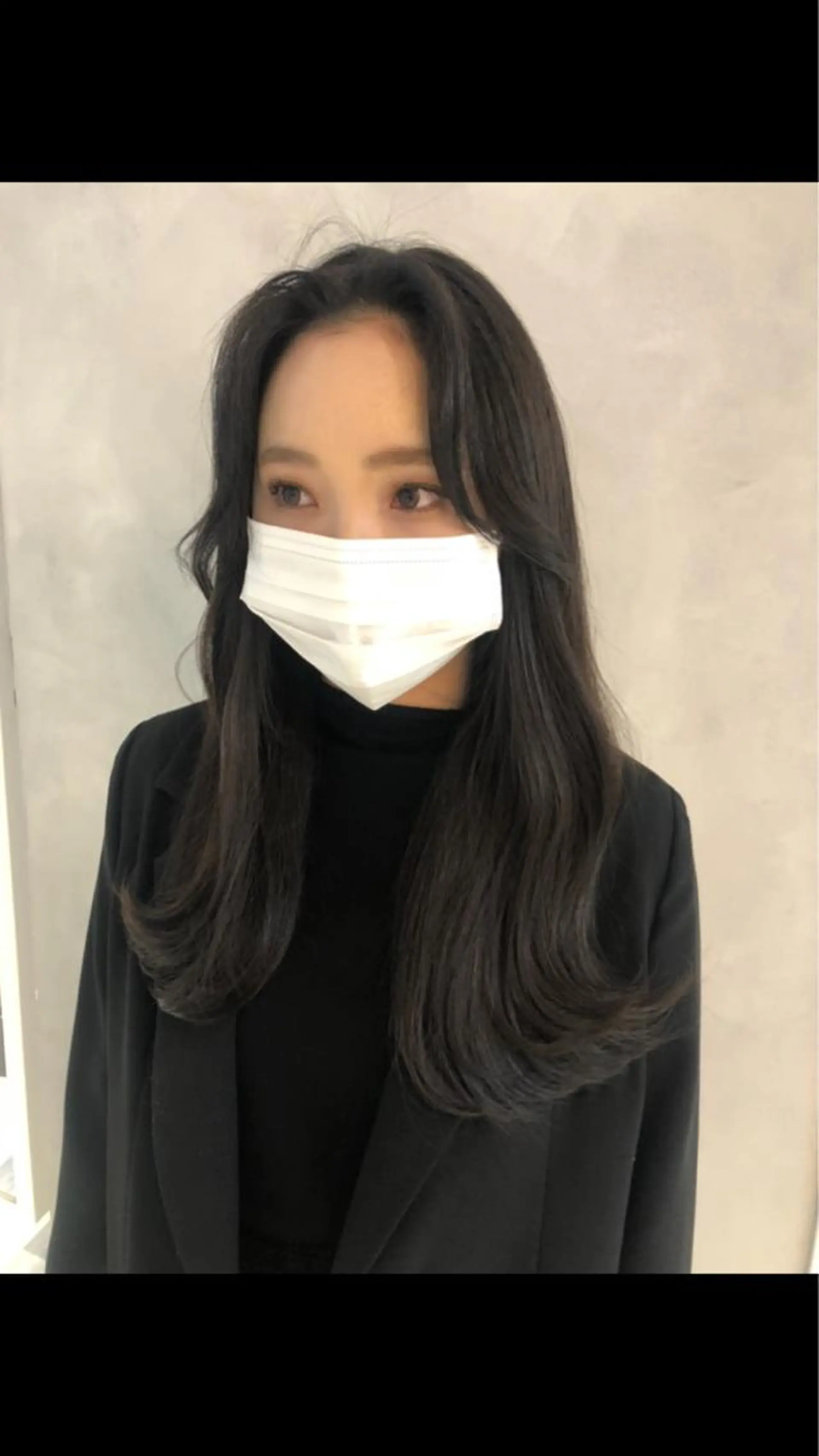 ロング くびれヘア 韓国風ヘア カット ❤︎︎韓国ヘア❤︎︎ 𝑺𝒉𝒊𝒉𝒐のヘアスタイル
