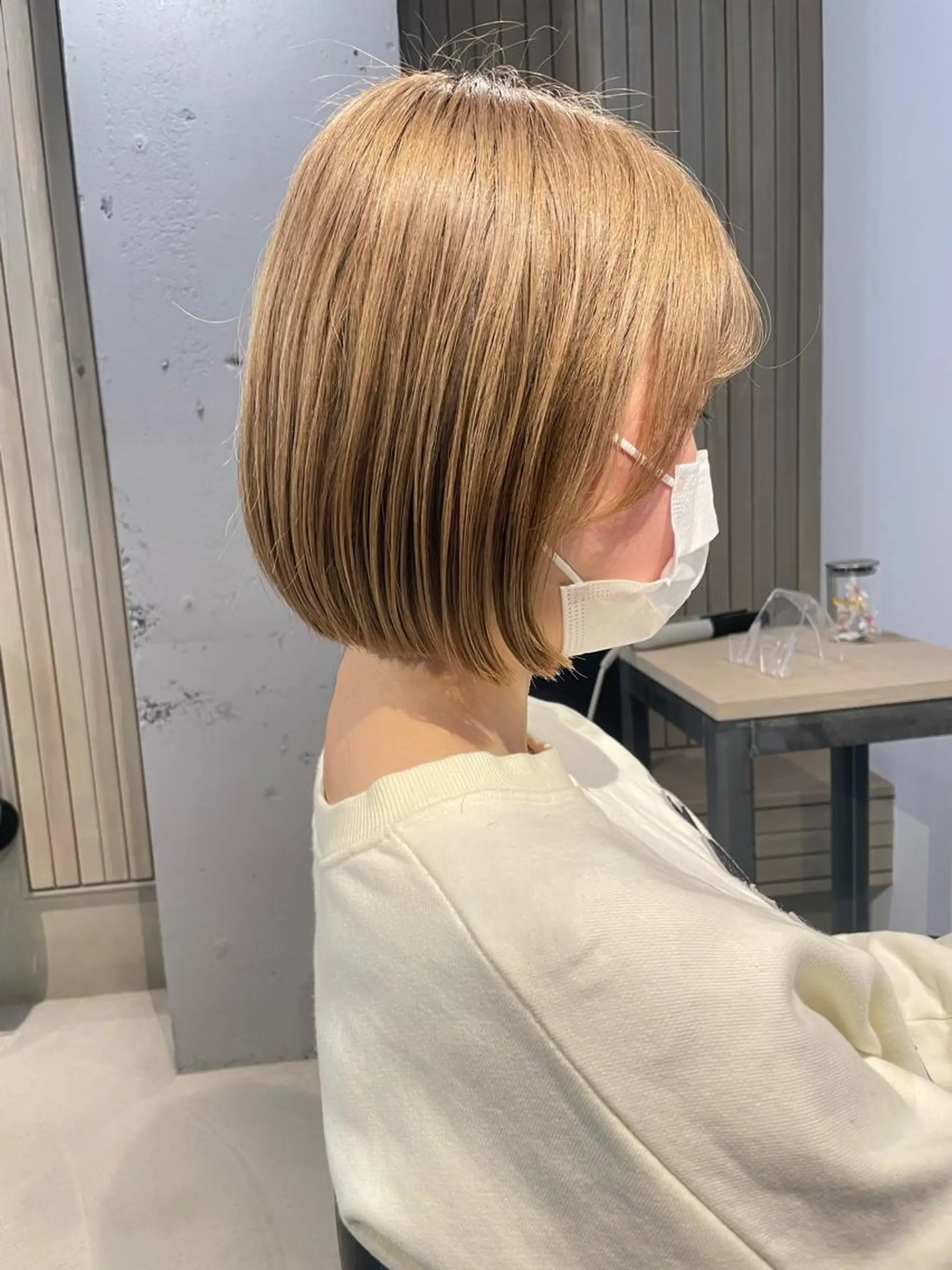 ショート ボブ ヘアカラー 中嶋 【ナカジマ】のヘアスタイル