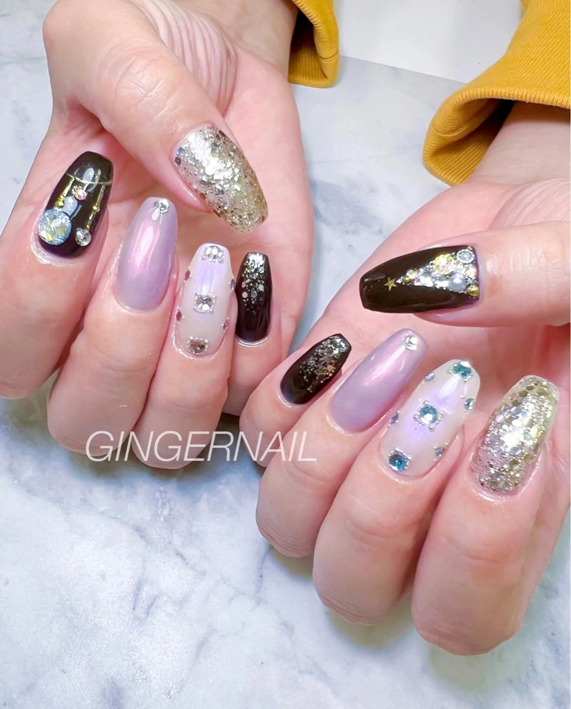 ネイル ハンドネイル ハンドケア GINGER NAIL所属・代々木 GINGERNAILのネイルデザイン