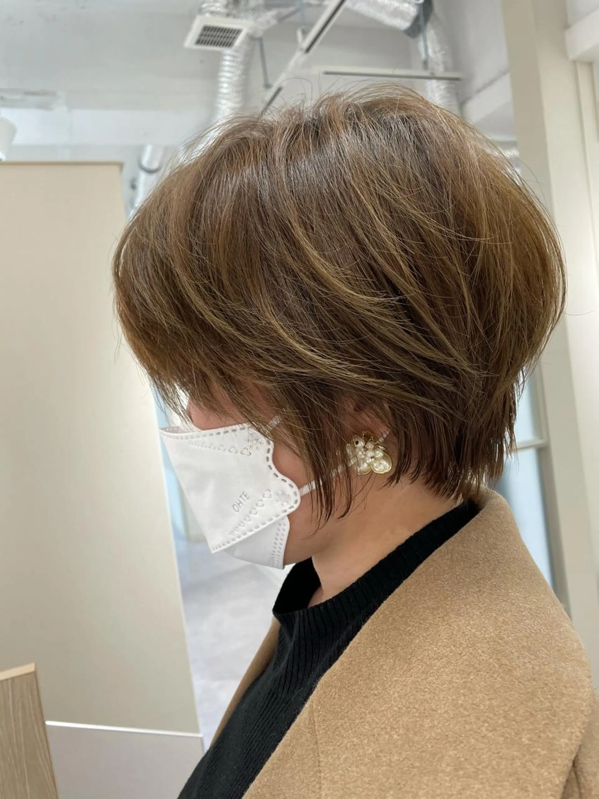 ショート 江崎 良のヘアスタイル