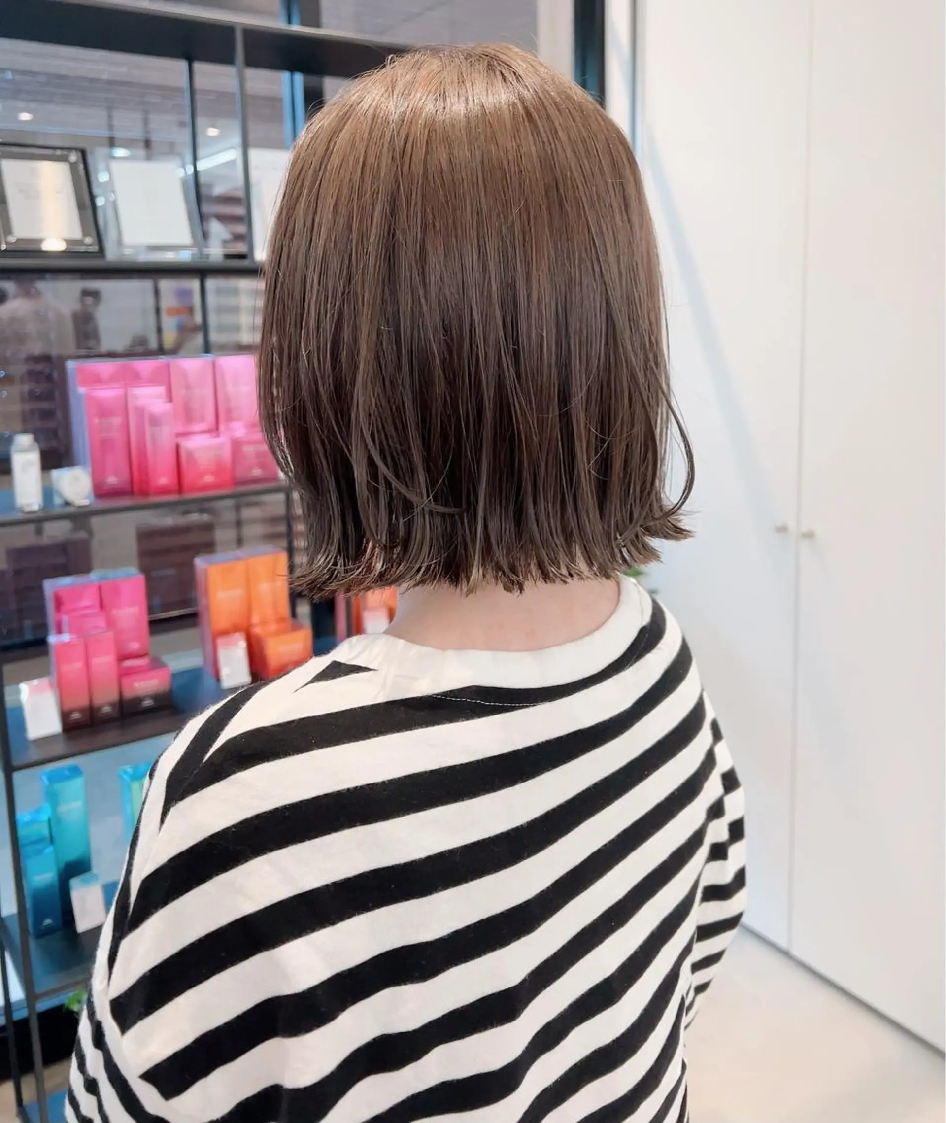 カラー グレージュ ボブ sand瀧川真平 /ショートヘア/ボブのヘアスタイル