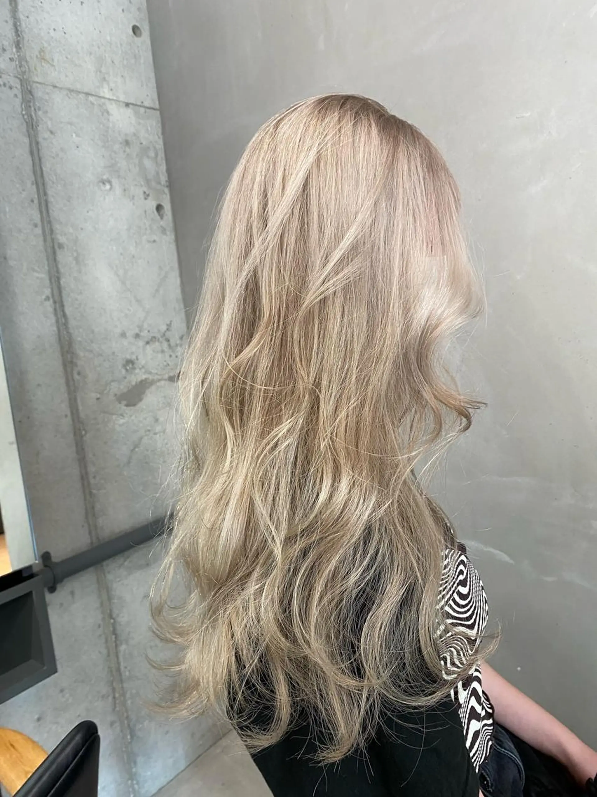 ロング カラー カット ヘアカラー レイヤー/柔色 カラー/SAkiのヘアスタイル