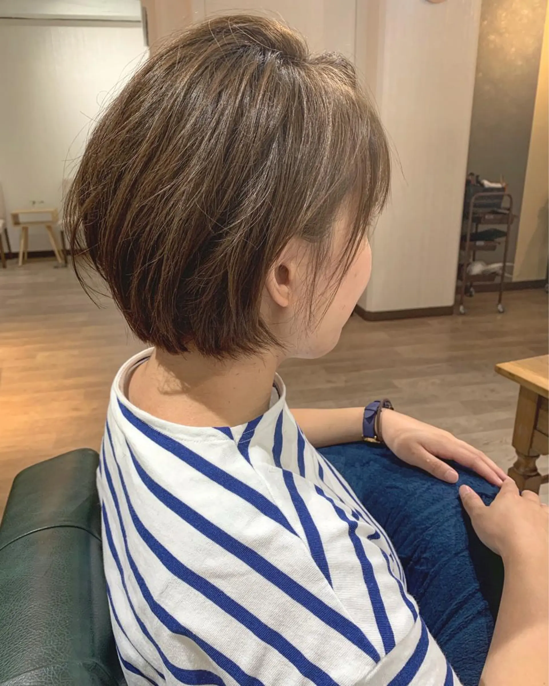 ショート カラー カット トリートメント ヘッドスパ 碓井 美雪のヘアスタイル