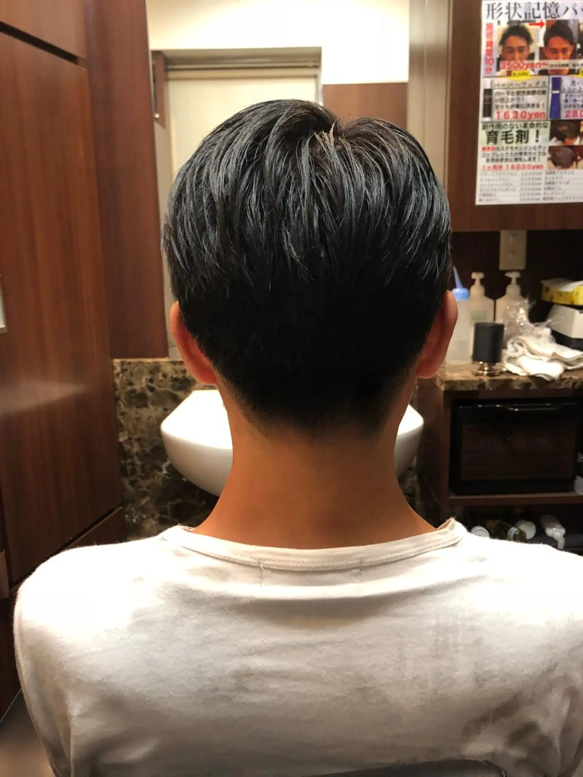 ショート パーマ メンズ HIRO GINZA BARBER SHOP 大阪所属・木村 りきのヘアスタイル