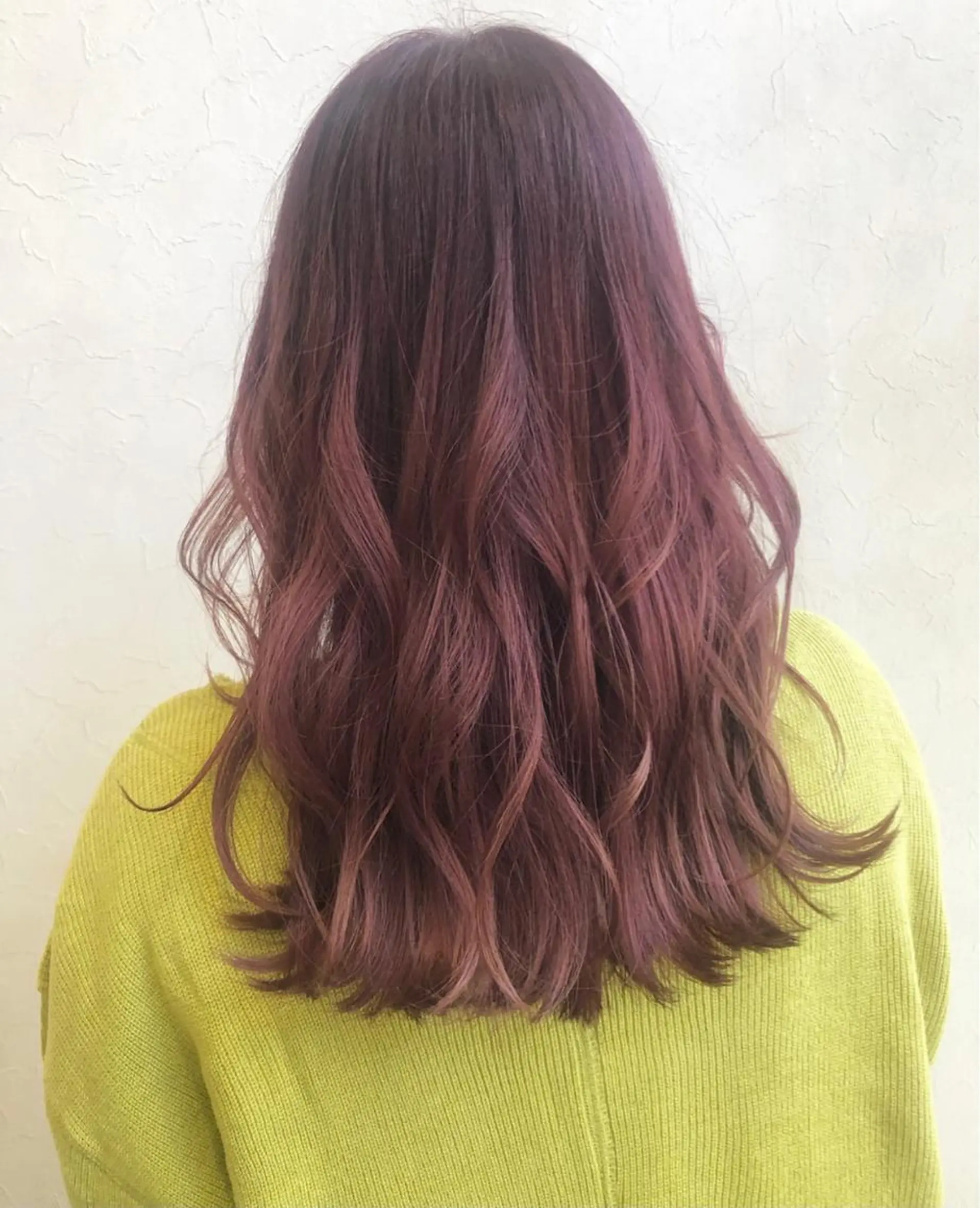 セミロング カラー nakahara madokaのヘアスタイル