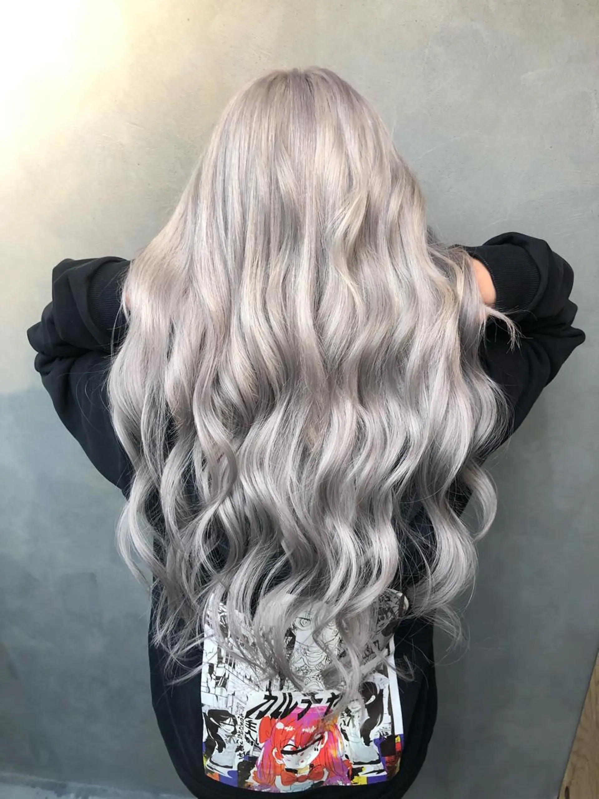 ロング シールエクステ エクステ エクステ rollen所属・美魔女 美容師NAOのヘアスタイル