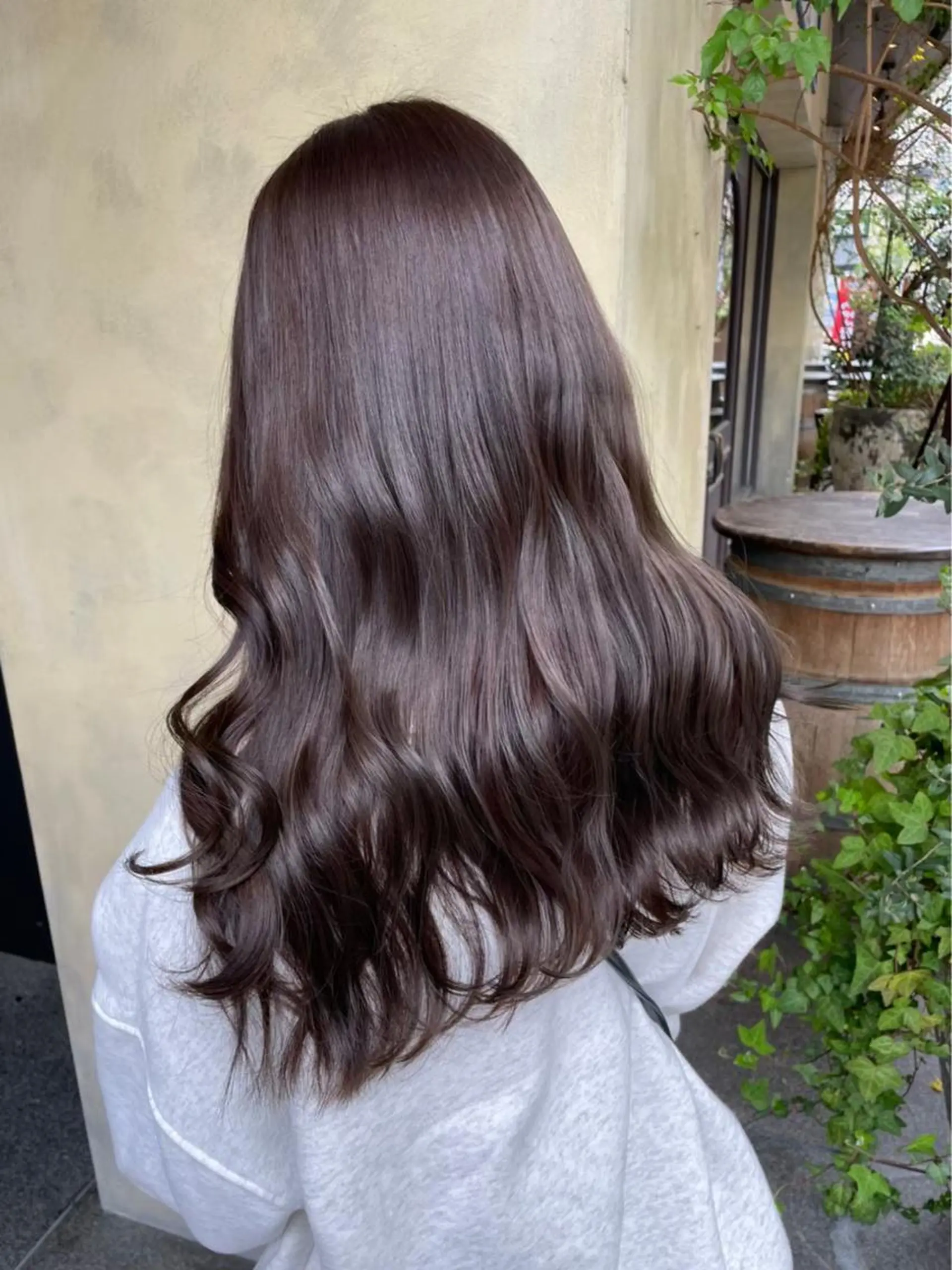 ロング カラー ヘアアレンジ ブリーチ ケアブリーチ ダブルカラー イヤリングカラー ハイトーンカラー るか/透明感 カラー/アレンジのヘアスタイル