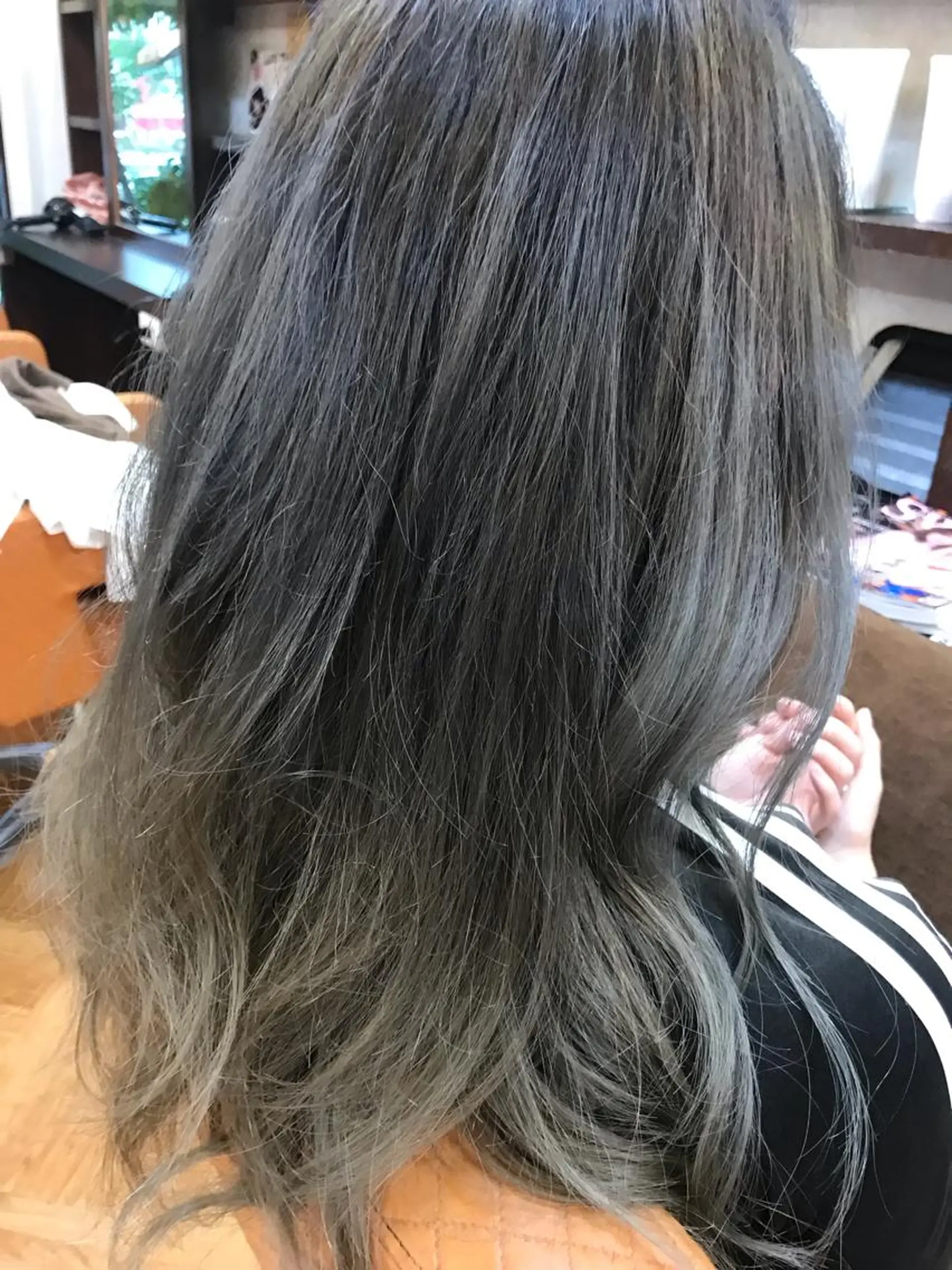 ロング カラー ヘアカラー トリートメント WEST✂︎前田 明宏✂︎大和高田のヘアスタイル