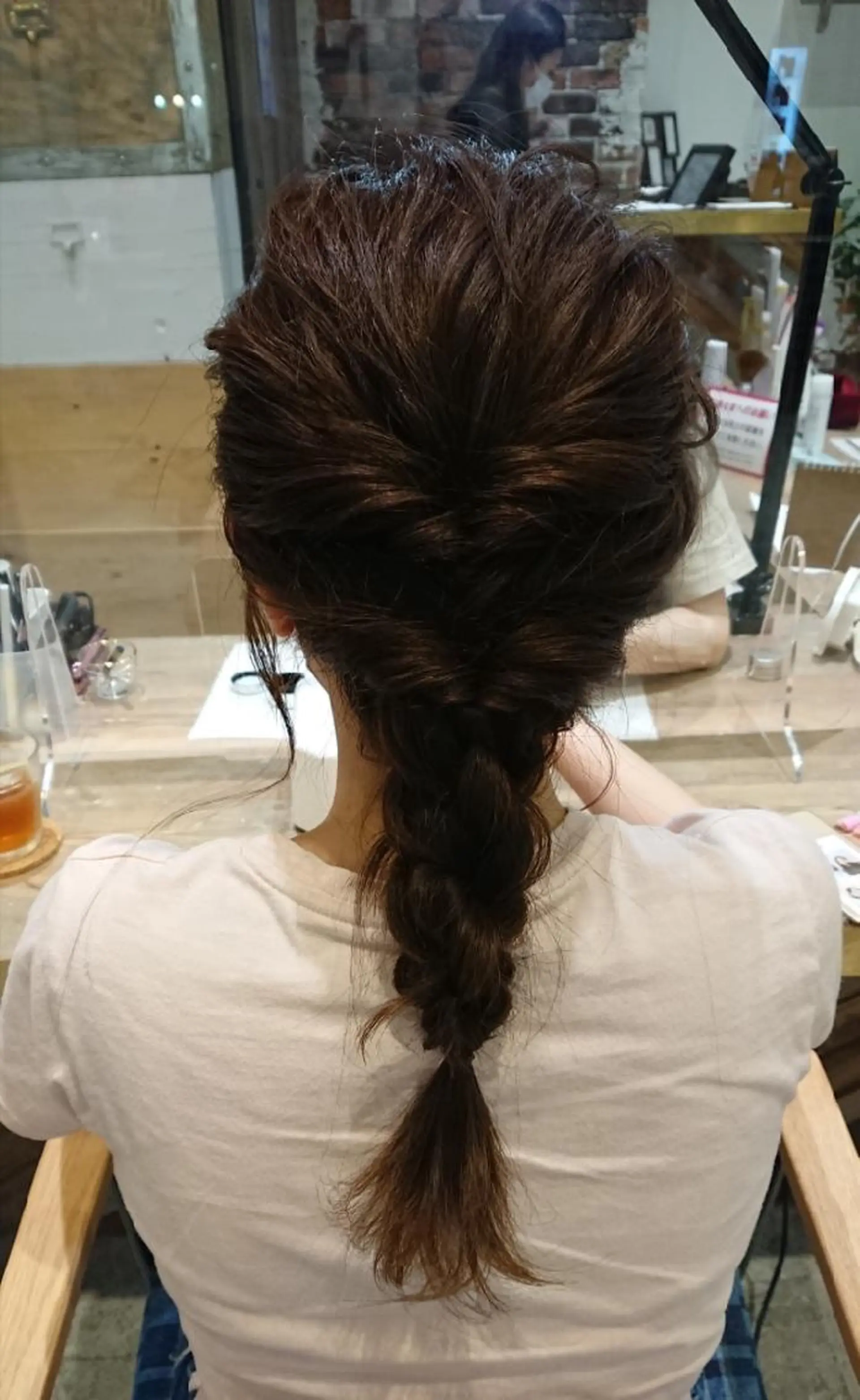 ロング ヘアアレンジ 遠藤 恭子のヘアスタイル