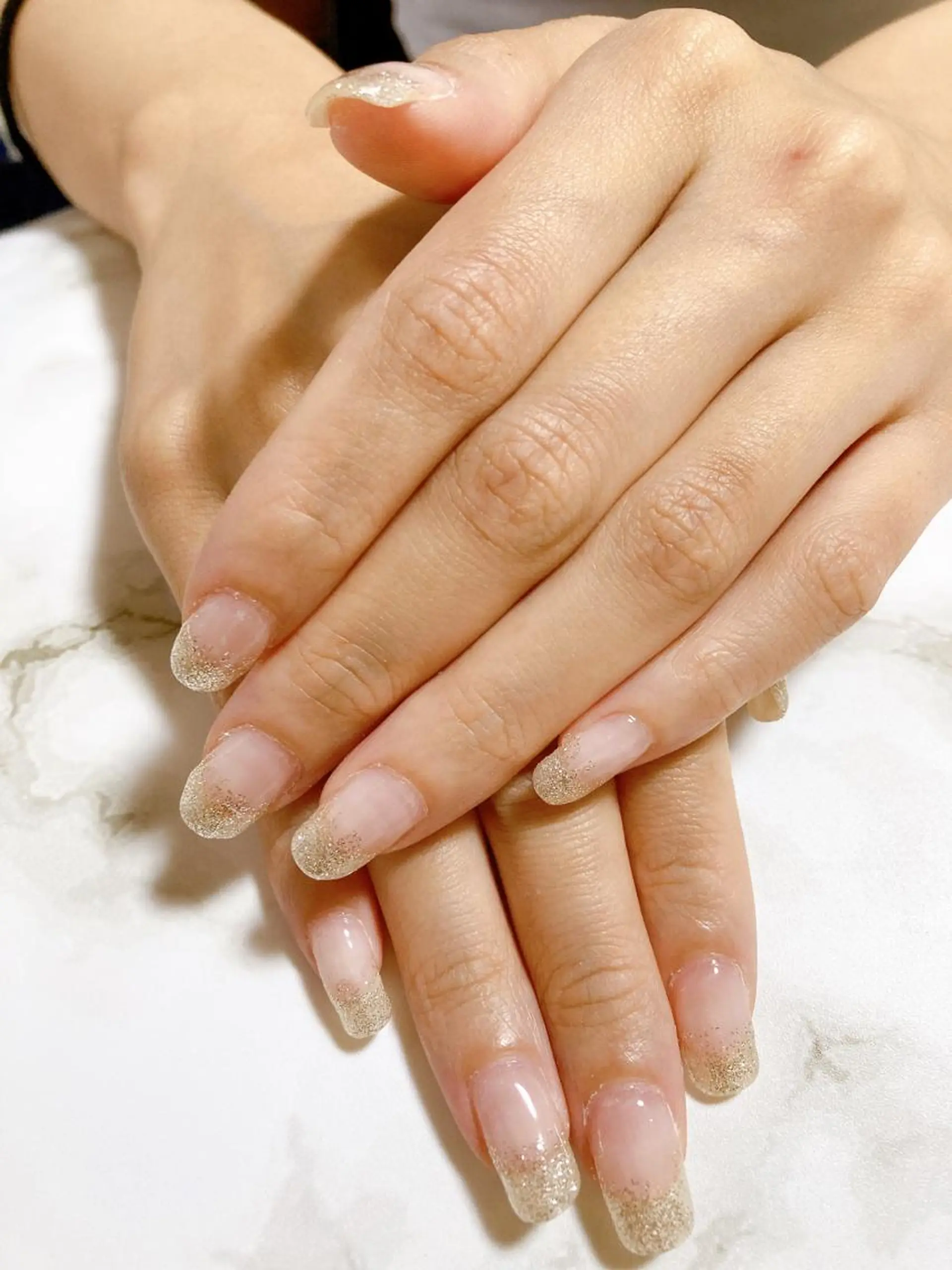 ネイル グラデーション ラメ(グリッター) ラメグラデーション lino  nail リノネイルのネイルデザイン