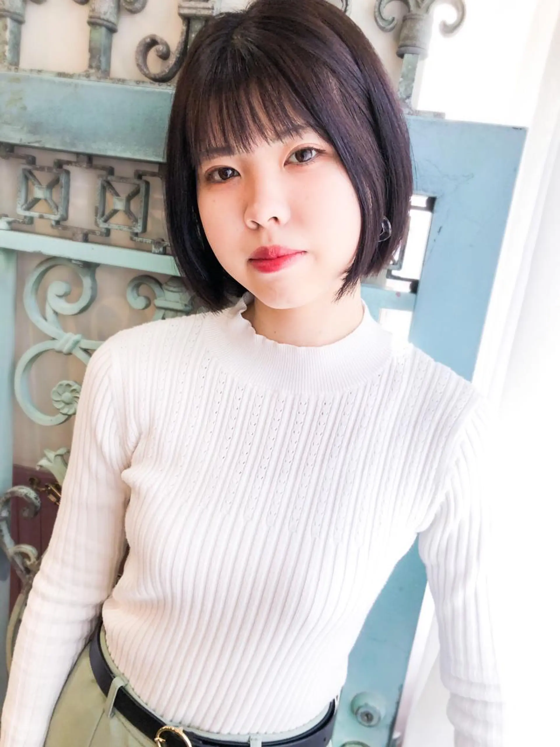 ショート カラー パーマ ヘアアレンジ メンズ カット トリートメント ヘアセット 表参道Lise おおいしおりのヘアスタイル