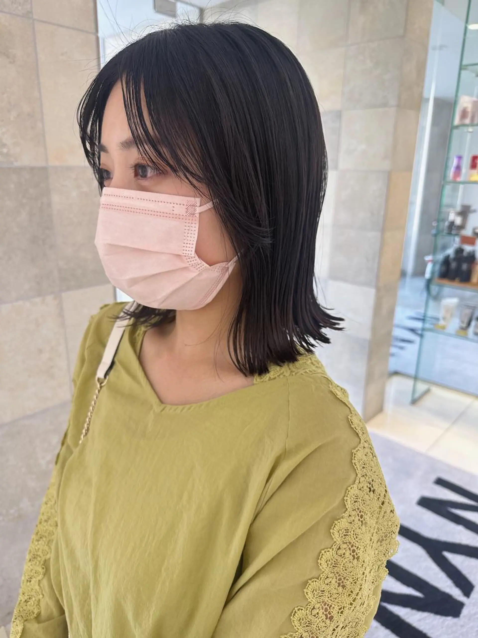 ショート カラー カット ヘアカラー トリートメント 田中 あかねのヘアスタイル