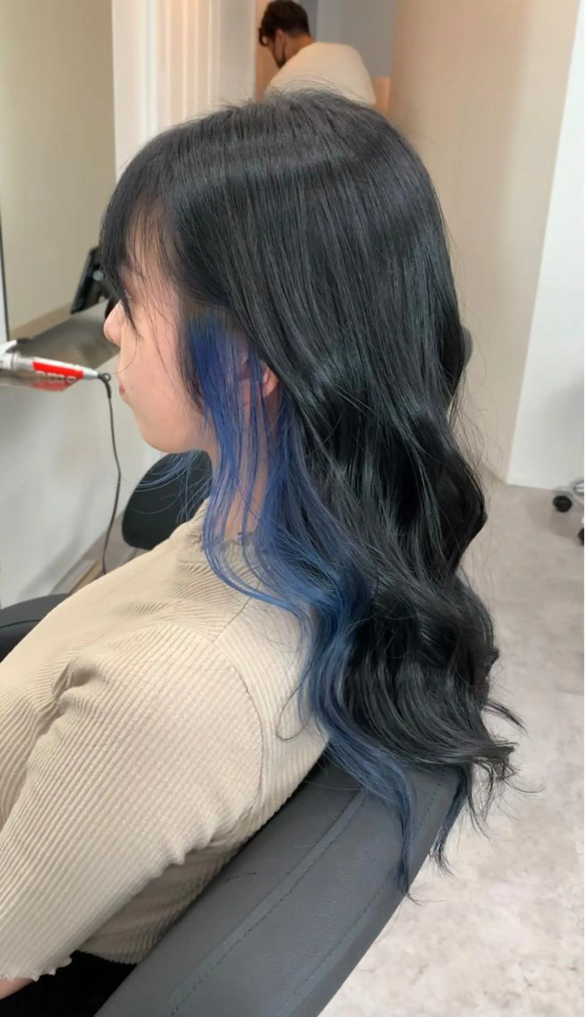 セミロング ヘアカラー トリートメント 🫧髪質改善 講師🫧🍎幹細胞のヘアスタイル