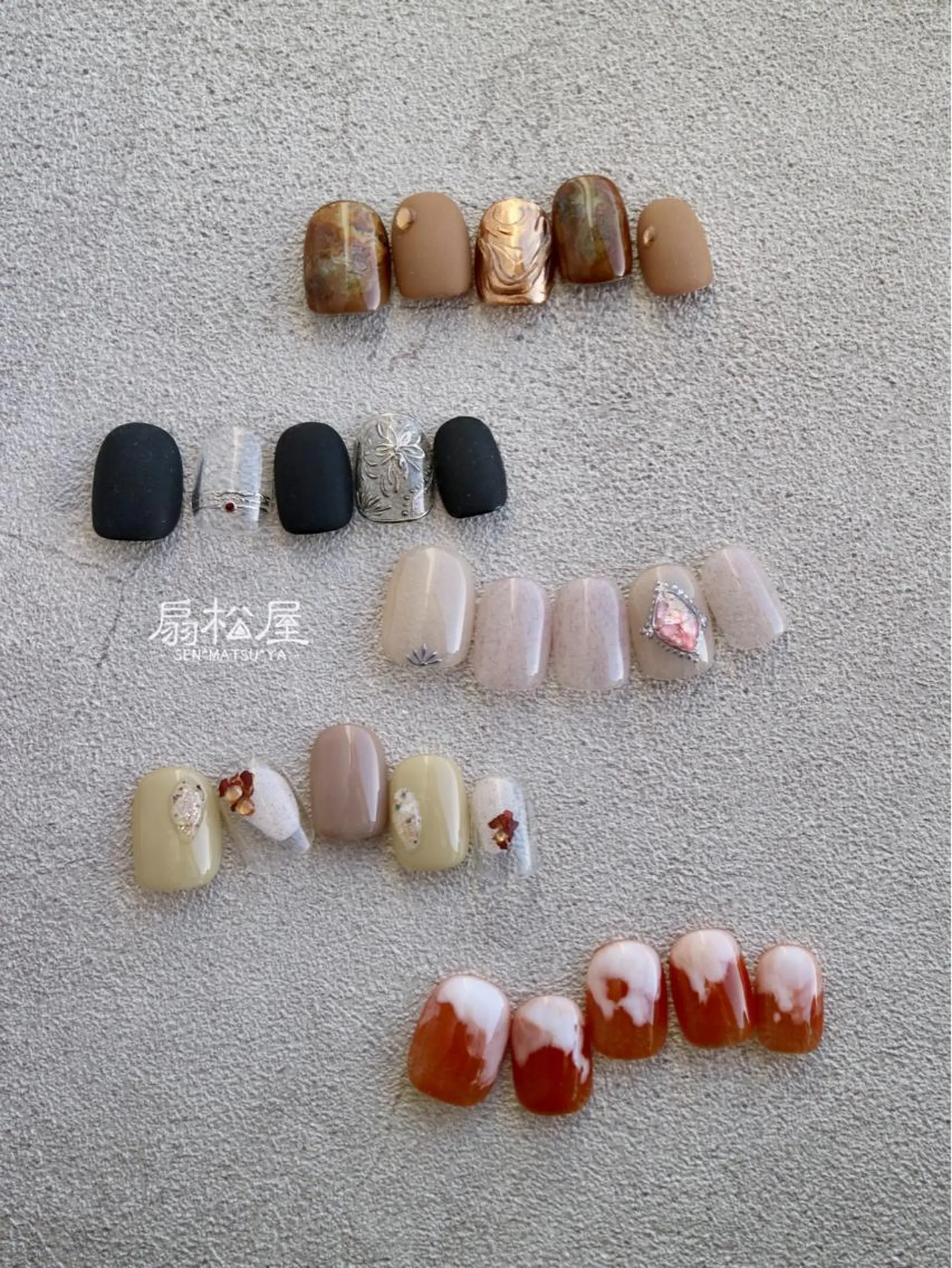 ネイル 扇松屋 marie.nのネイルデザイン