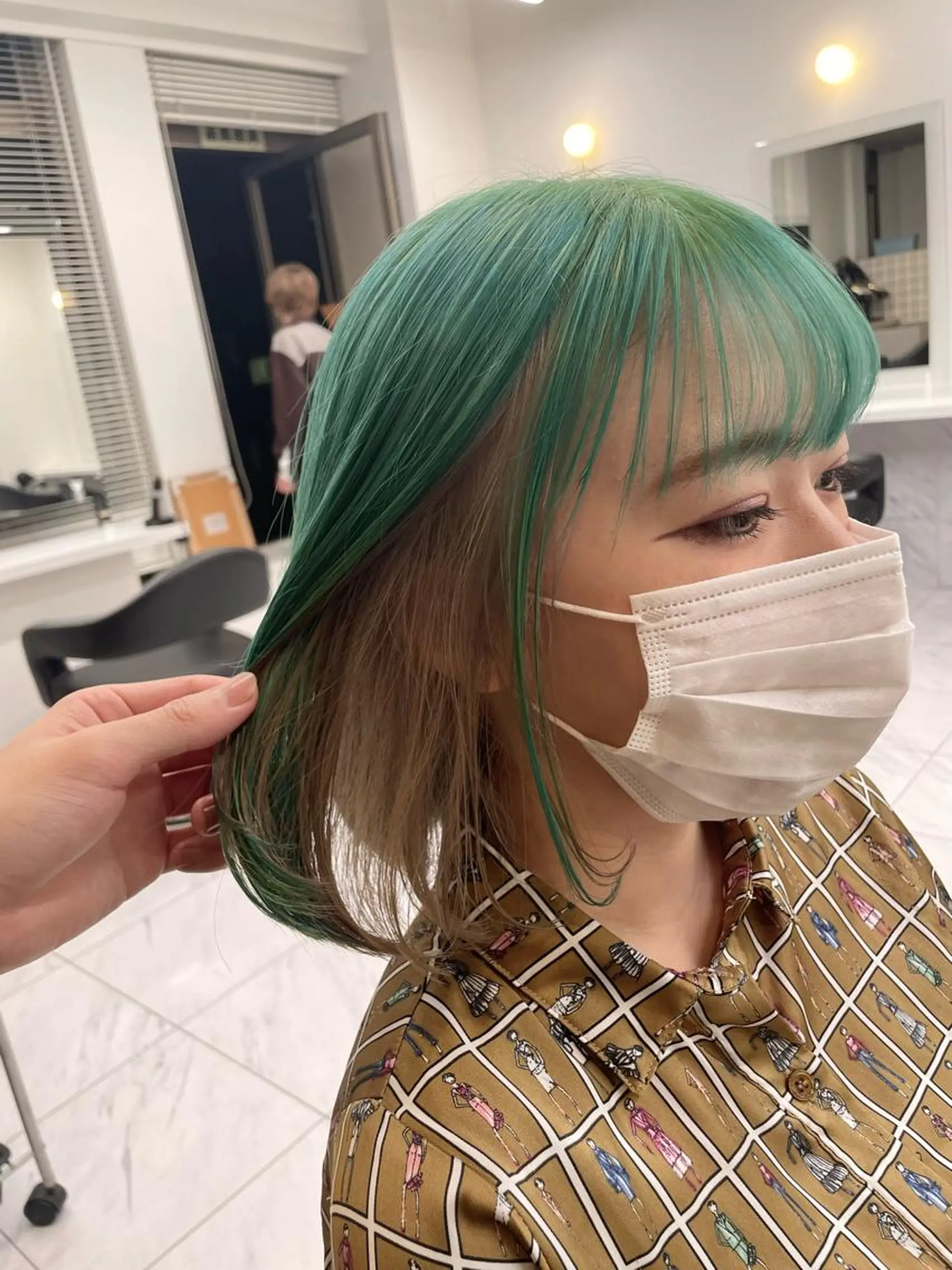 ロング カラー *モデル募集🤍横浜 透明感カラー🫧のヘアスタイル