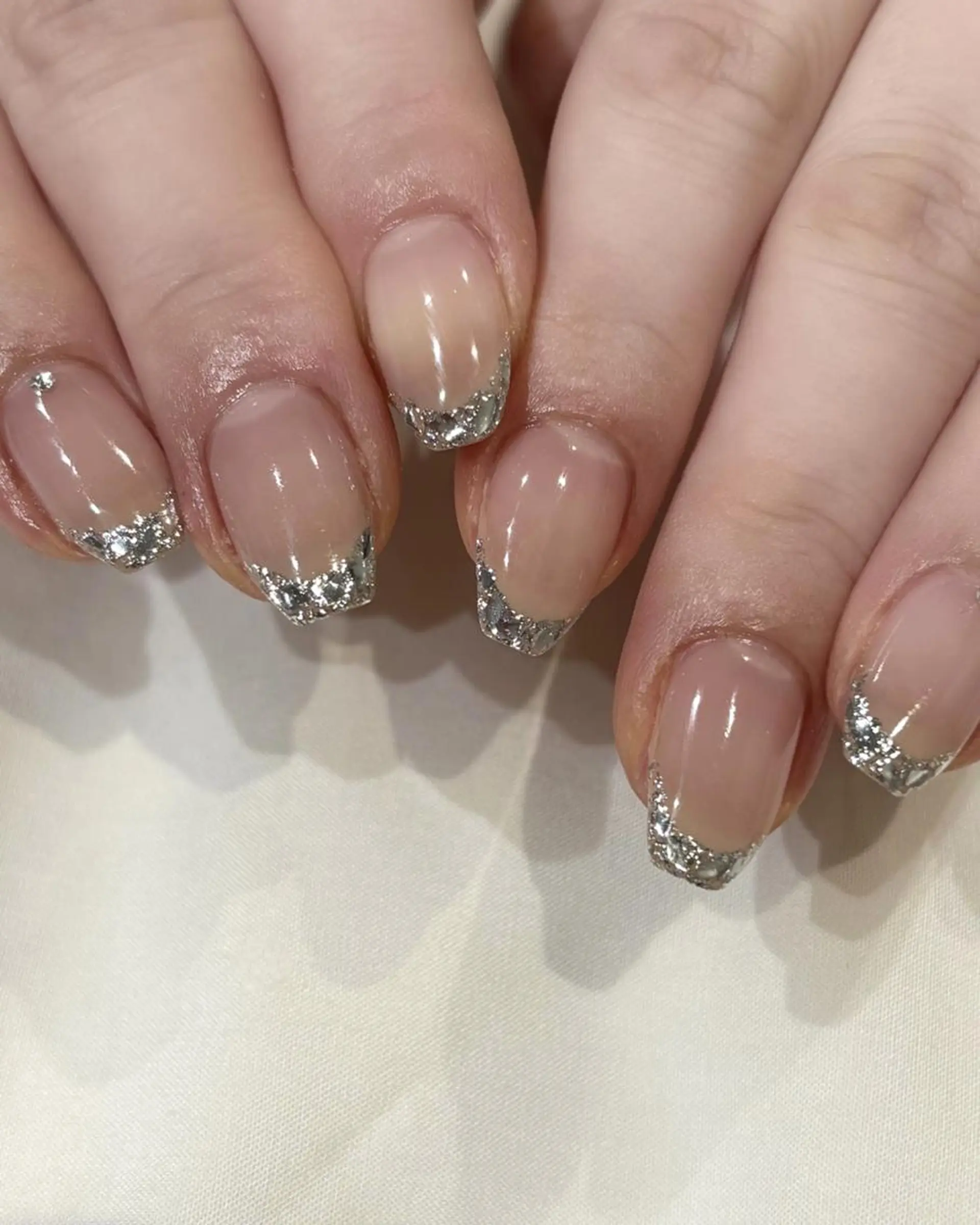 ネイル ハンドネイル 新宿代々木/韓国系 ワンホン/aya🫧のネイルデザイン