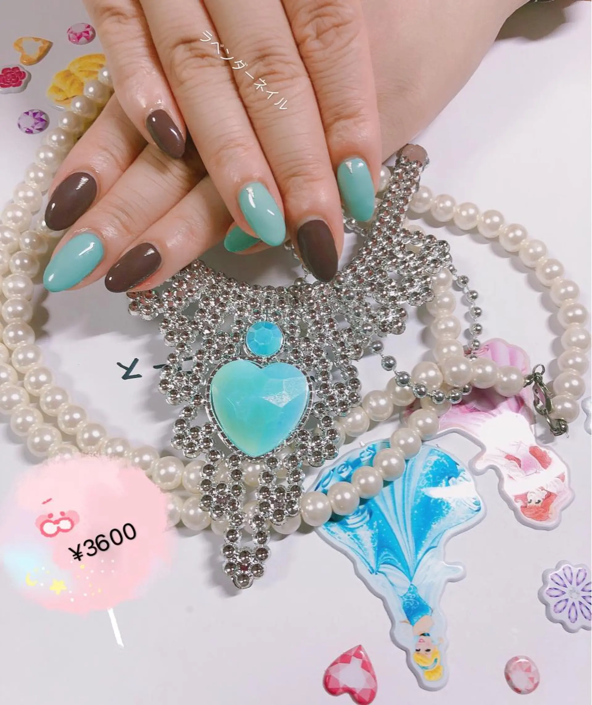 ネイル ラベンダー💖日暮里 ルル💖ネイルのネイルデザイン