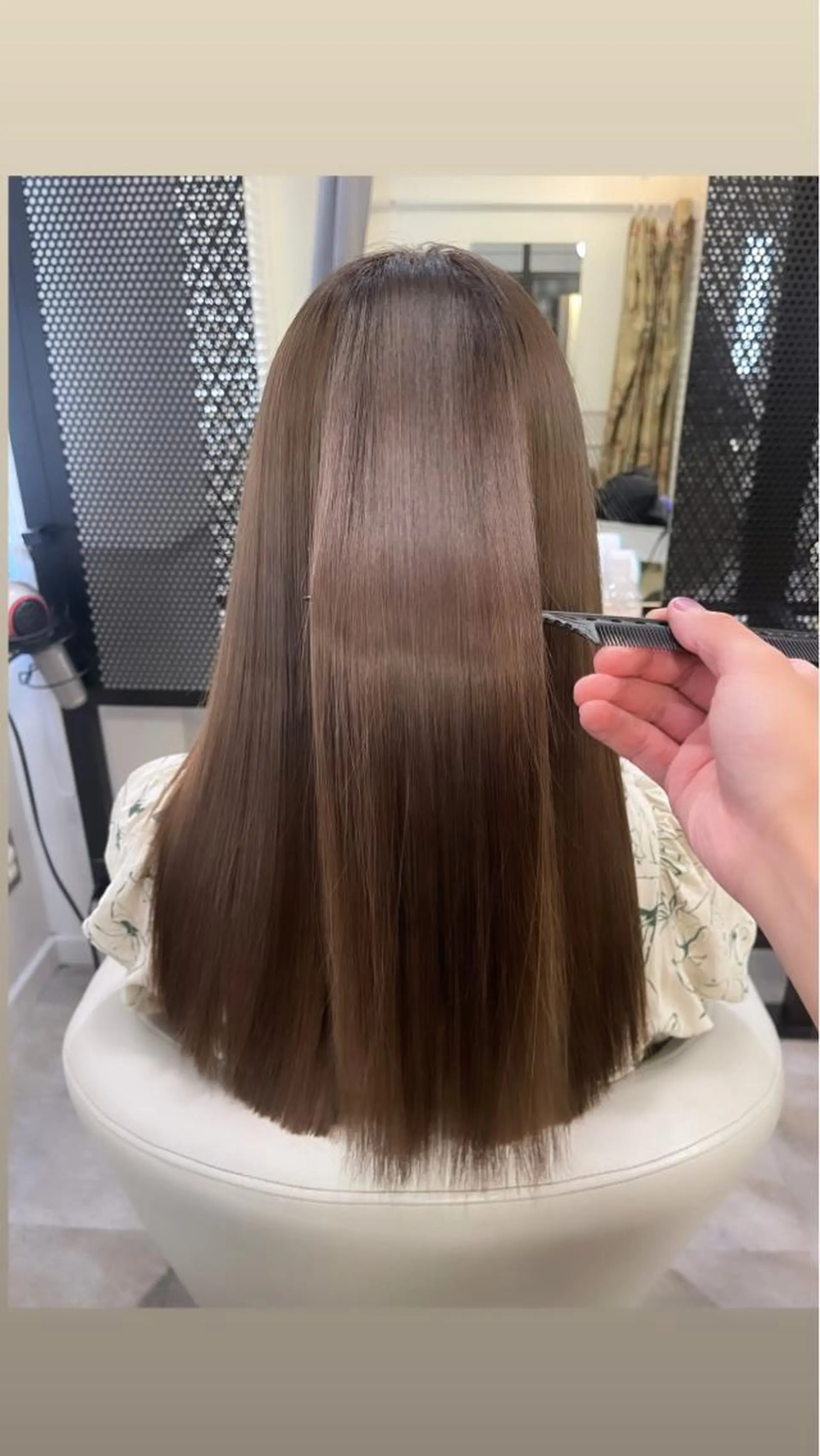 ロング カラー ヘアカラー トリートメント ヘアセット モテ髪提案します💕 髪質改善宗一郎のヘアスタイル