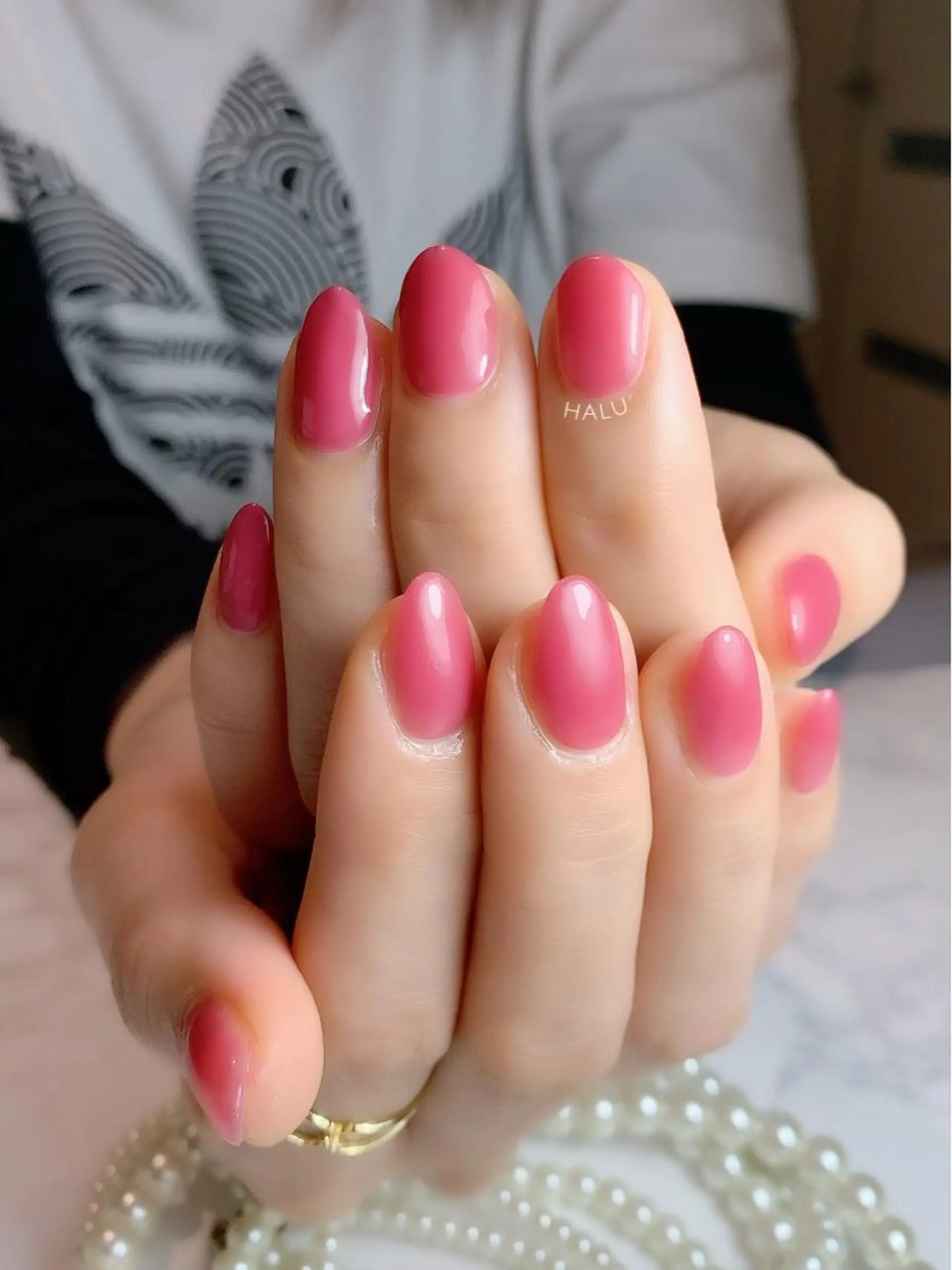 ネイル ワンカラーネイル HALU ハルのネイルデザイン