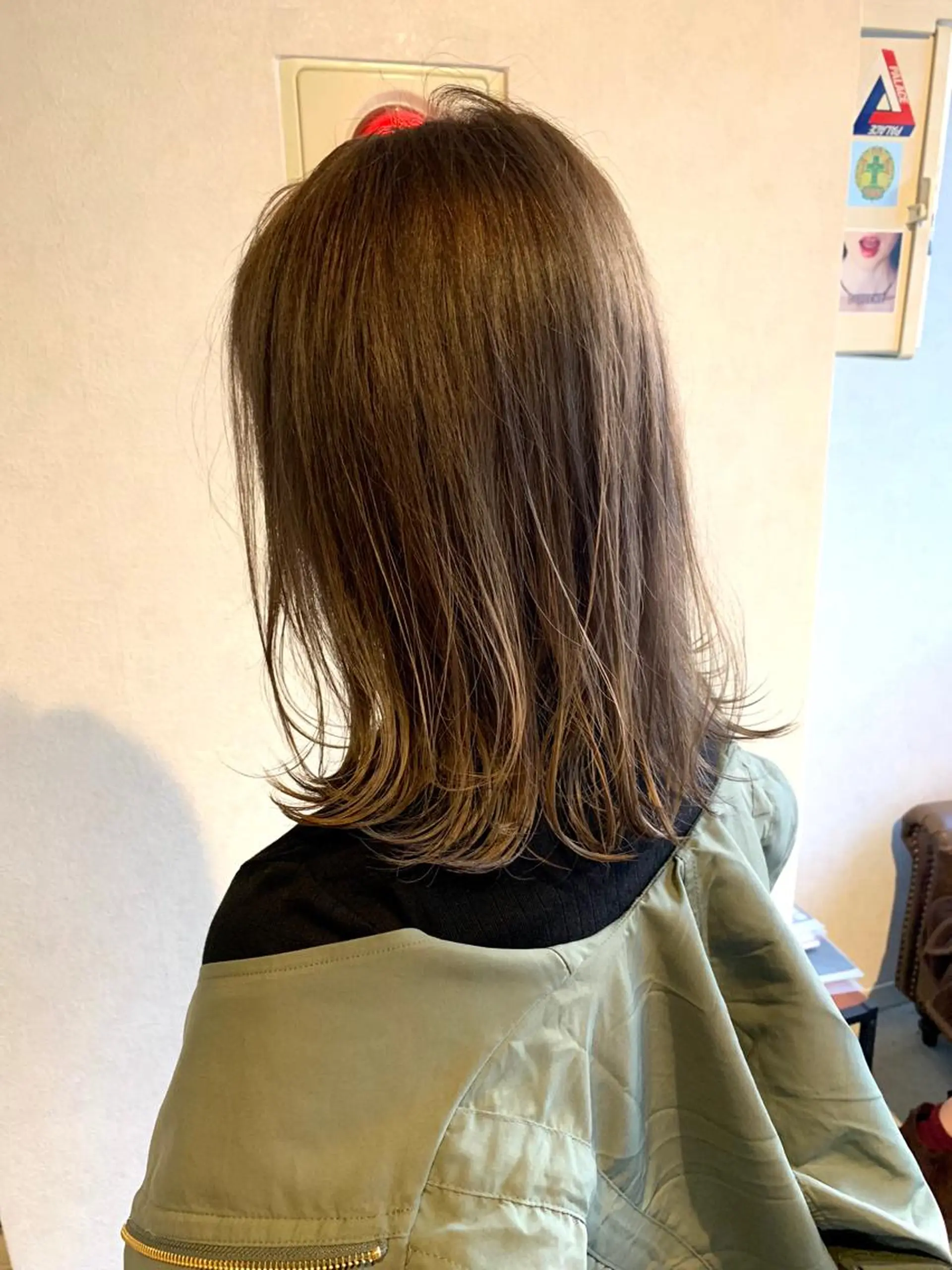 ミディアム カラー カット ヘアカラー トリートメント メンズヘア/レイヤー /ボブ山内春輝のヘアスタイル