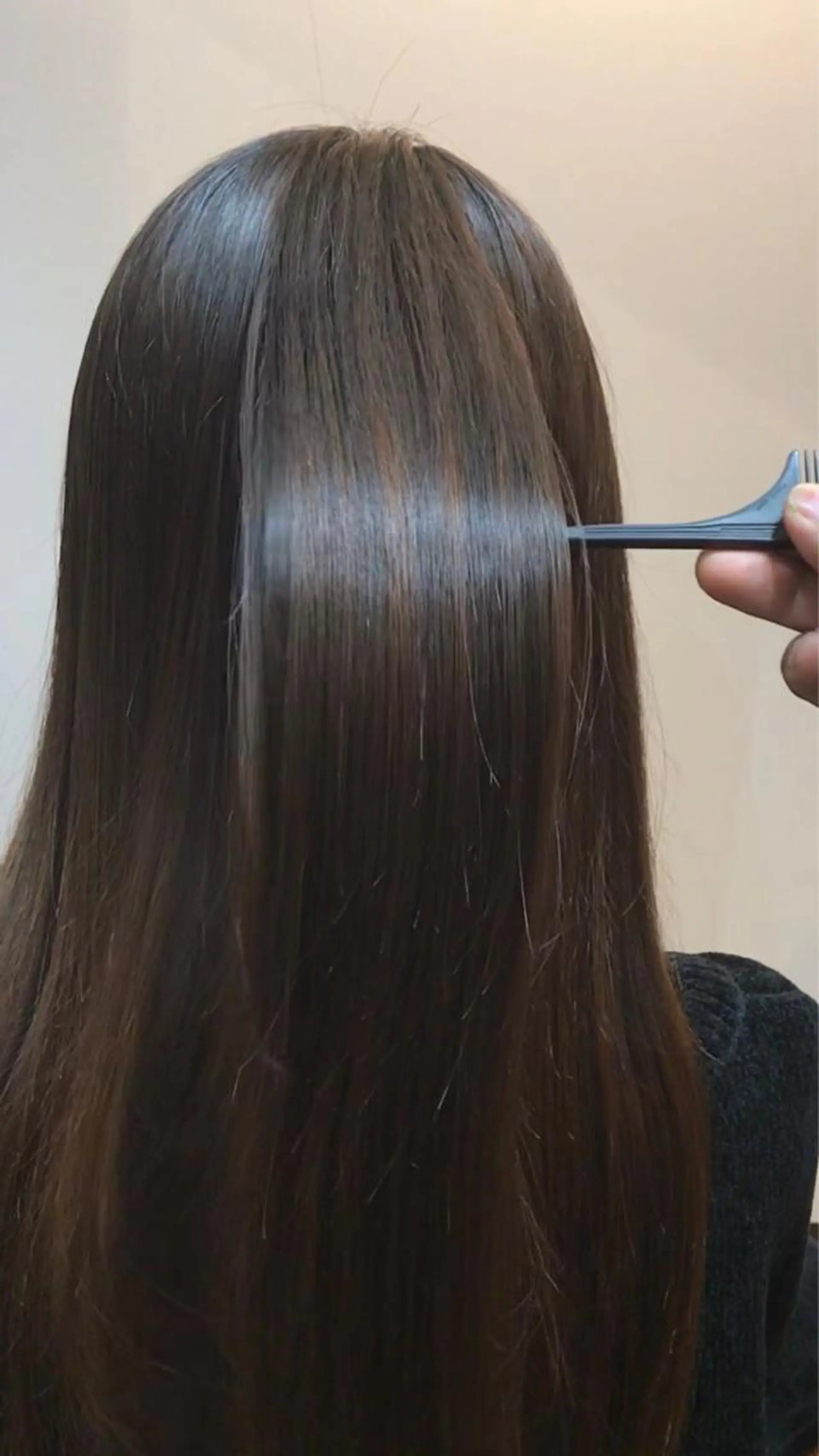 ロング 縮毛矯正 トリートメント Arly所属・MARU🎀髪質改善 ×コテ巻き風パーマのヘアスタイル