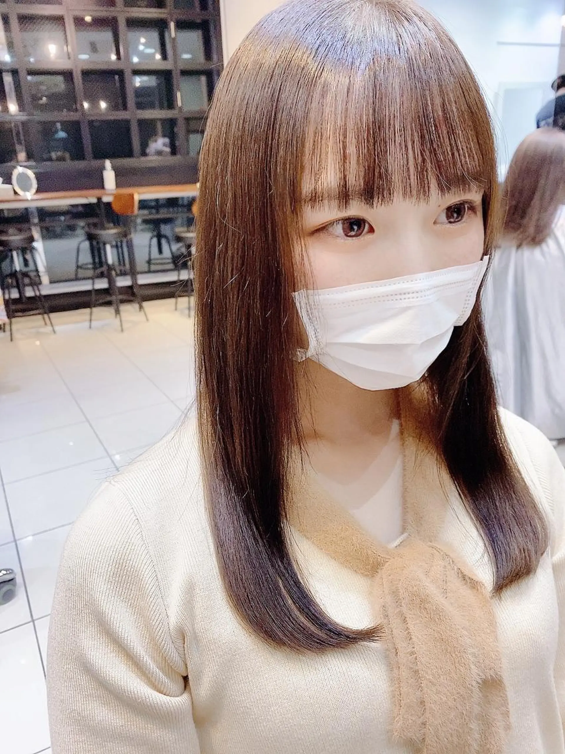 ミディアム カラー カット ヘアカラー 縮毛矯正 トリートメント Bianca所属・Bianca  代表 硲　貴亮【東武練馬】のヘアスタイル