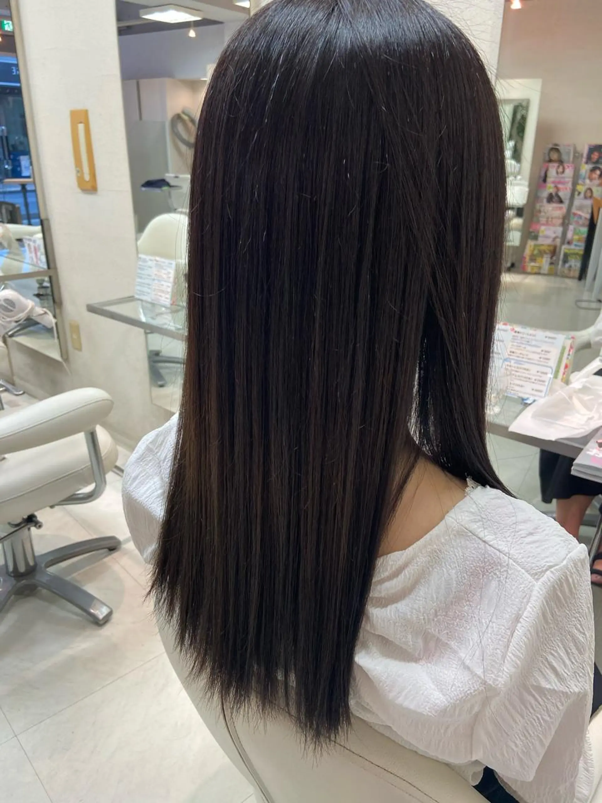 ロング カラー 菊地 美憂のヘアスタイル